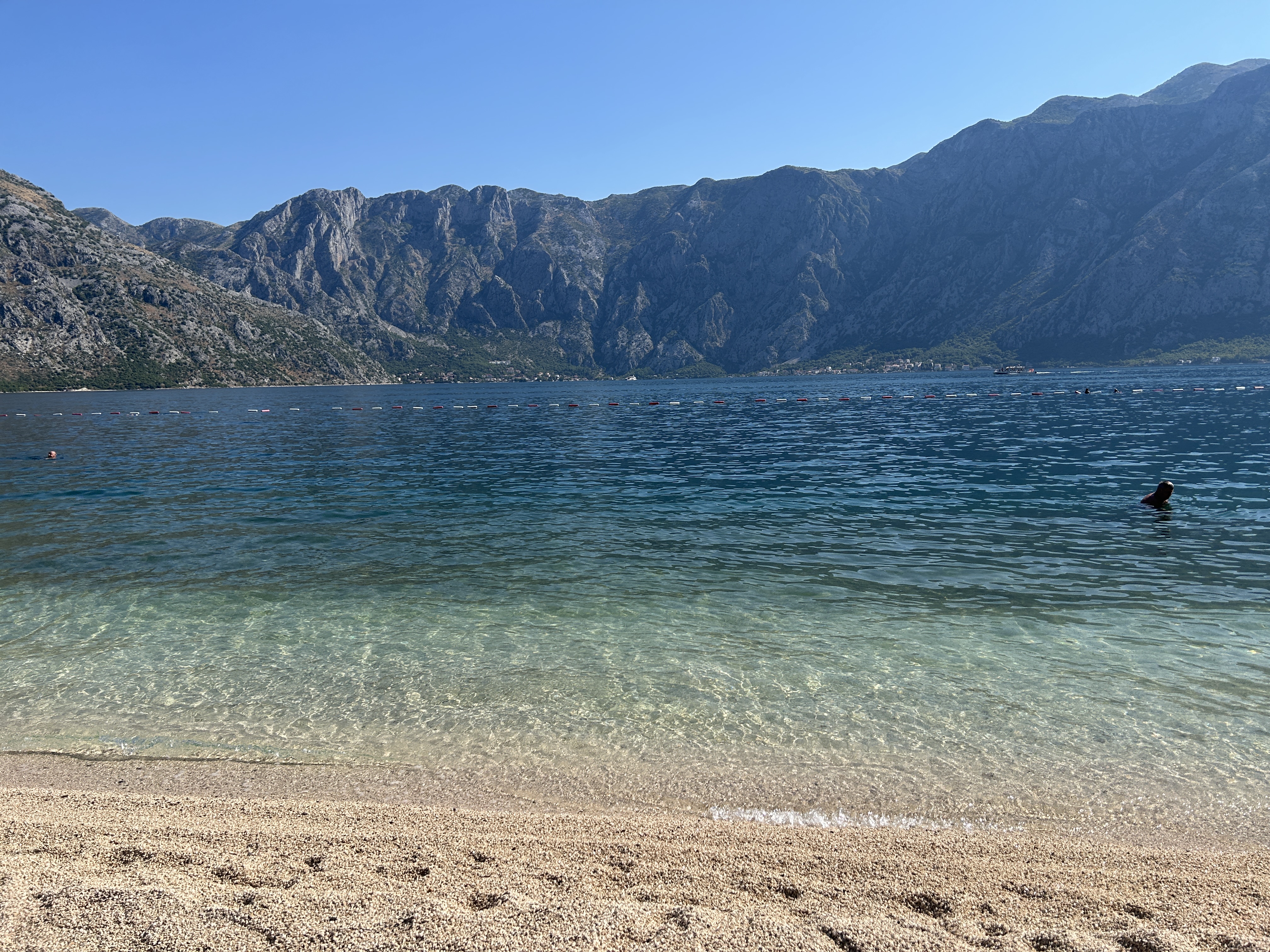 Beach at Hyatt Regency Kotor Bay Beach at Hyatt Regency Kotor Bay