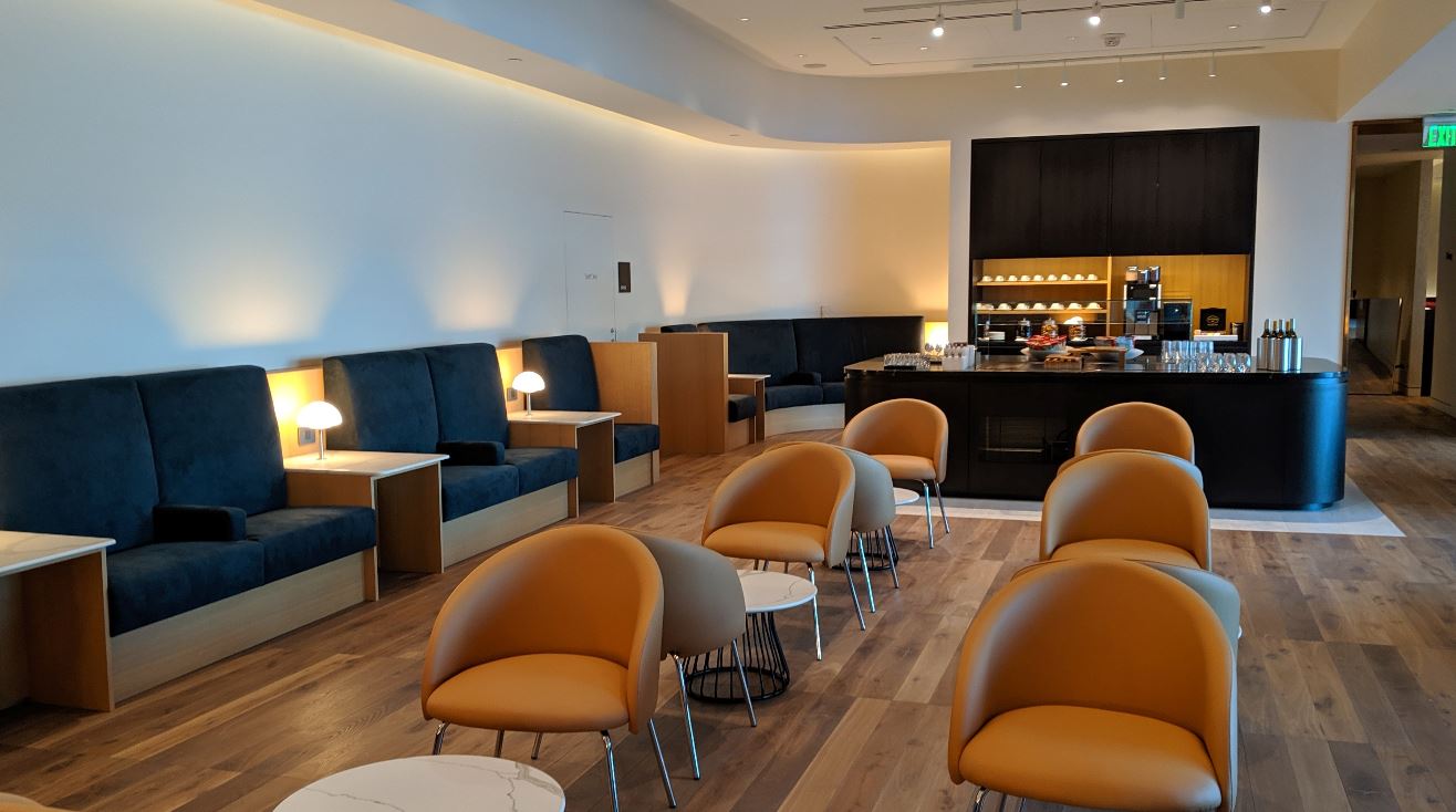 British Airways Club Lounge SFO