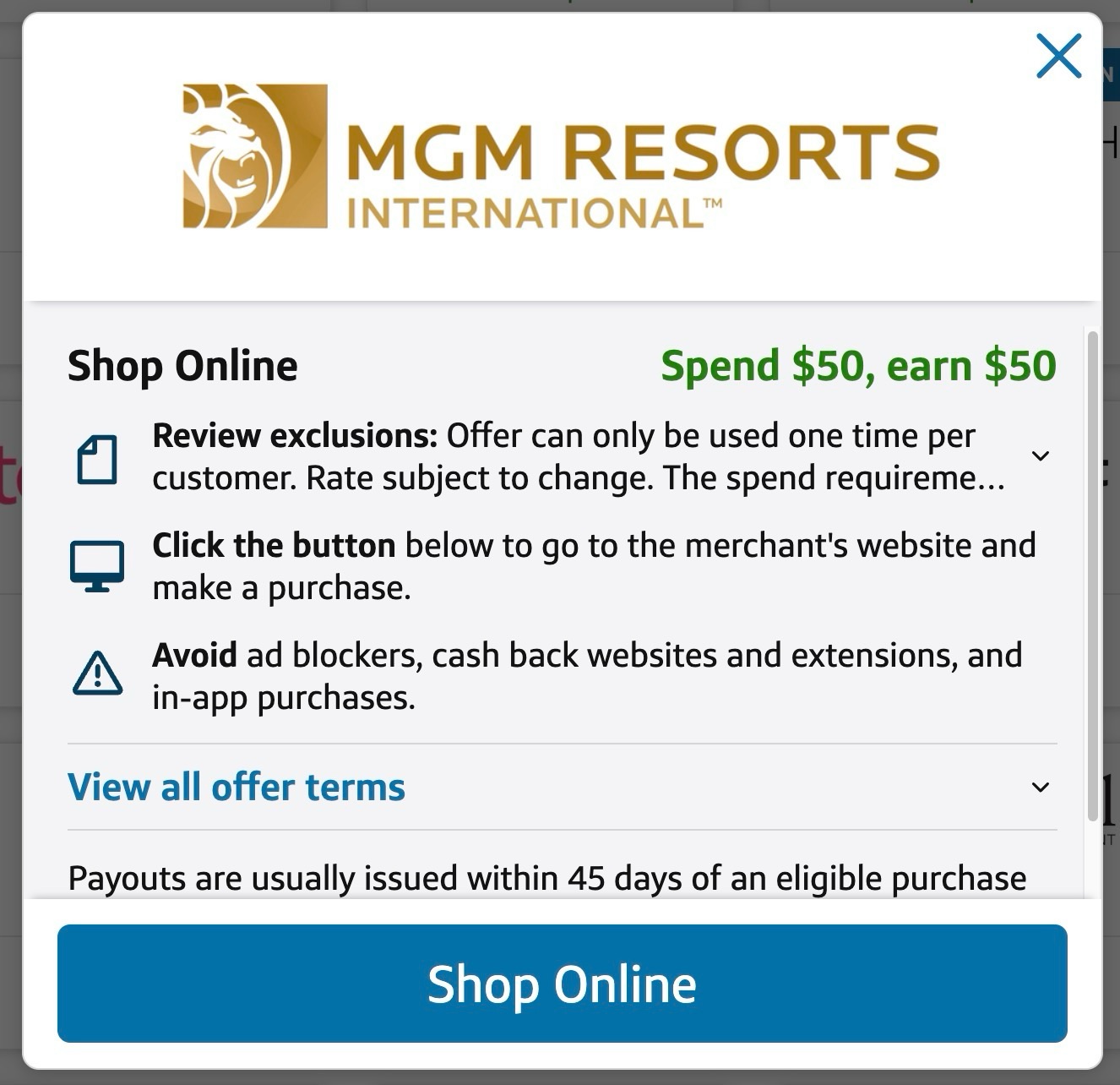 Capital One MGM Resorts offer Capital One MGM Resorts offer