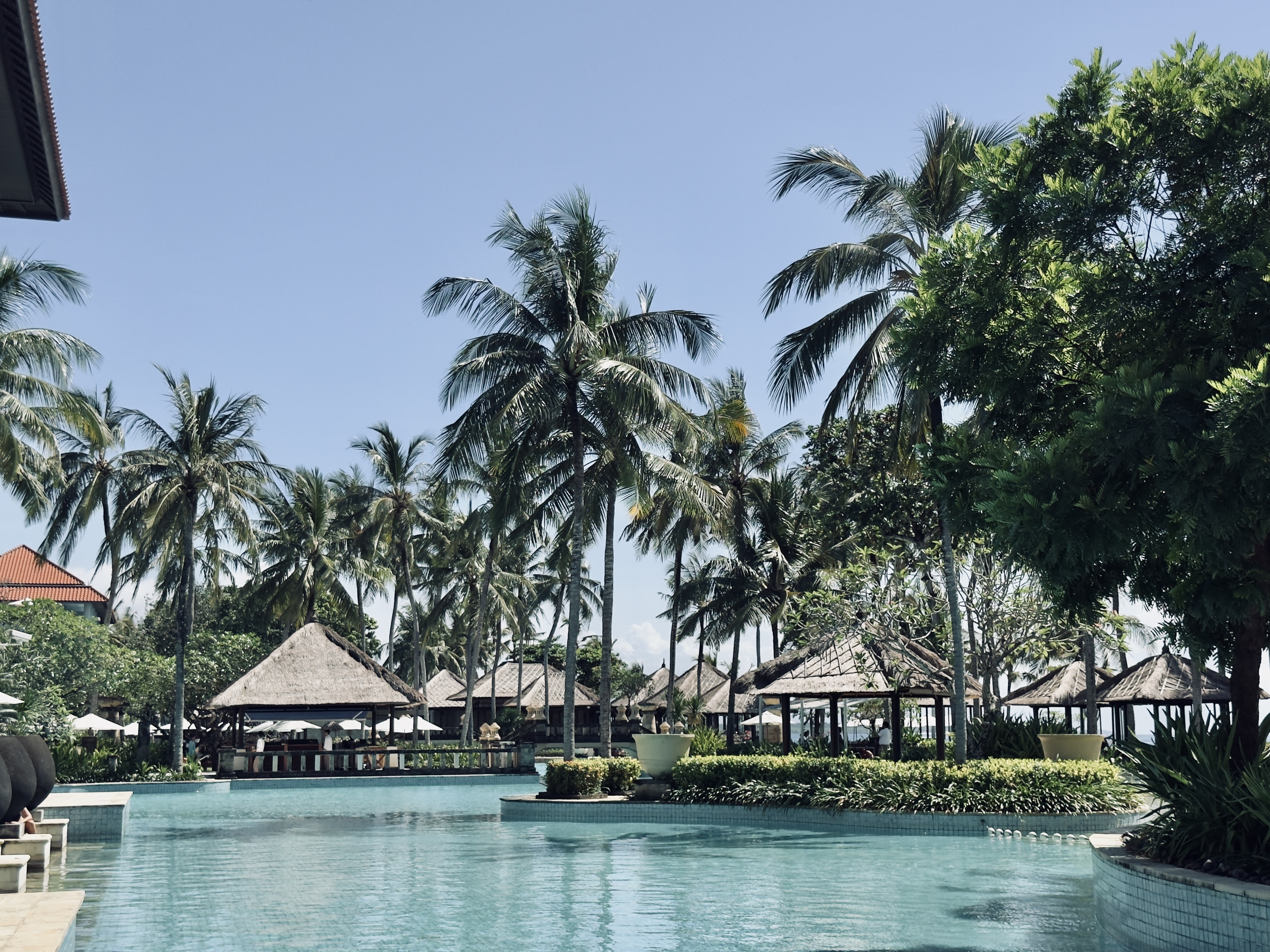 Conrad Bali from pool Conrad Bali from pool