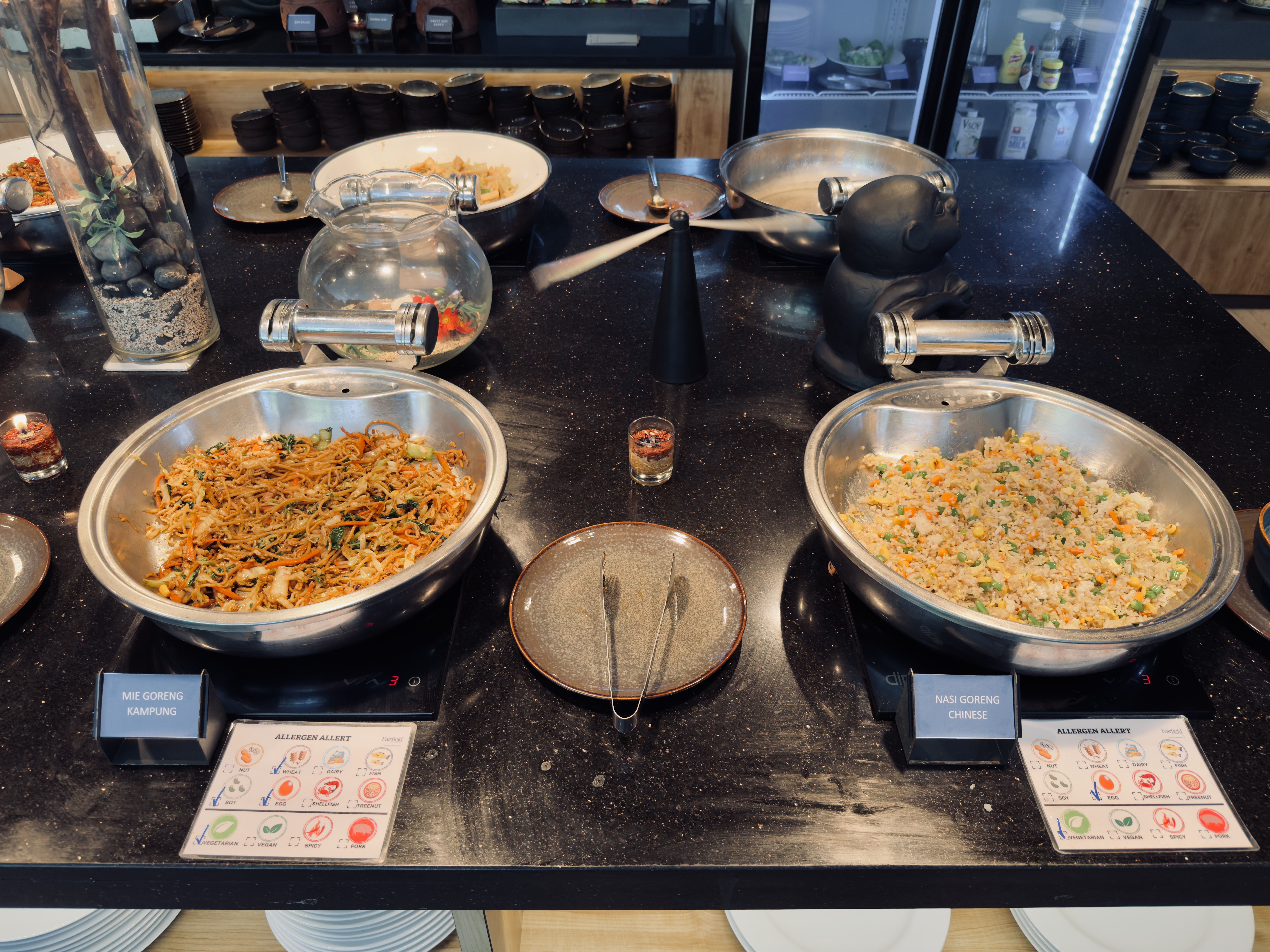 Fairfield by Marriott Bali Kuta Ngurah Rai breakfast Indonesian dishes
