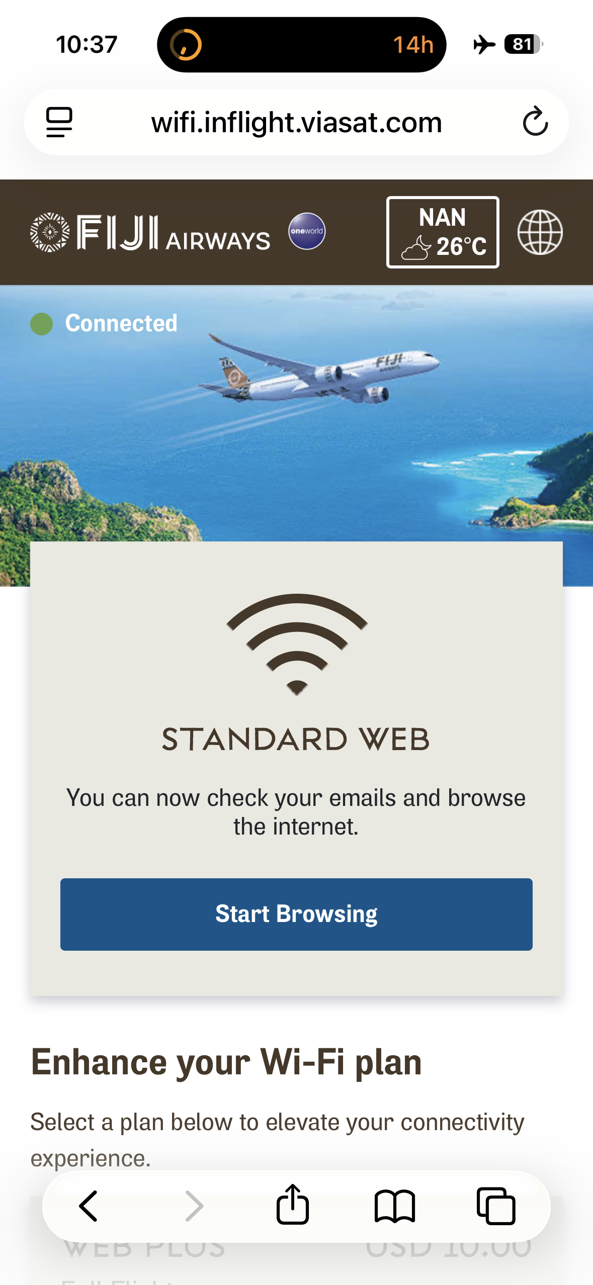 Fiji Airways DFW NAN A350 900 Economy Wi Fi Fiji Airways DFW NAN A350 900 Economy Wi Fi