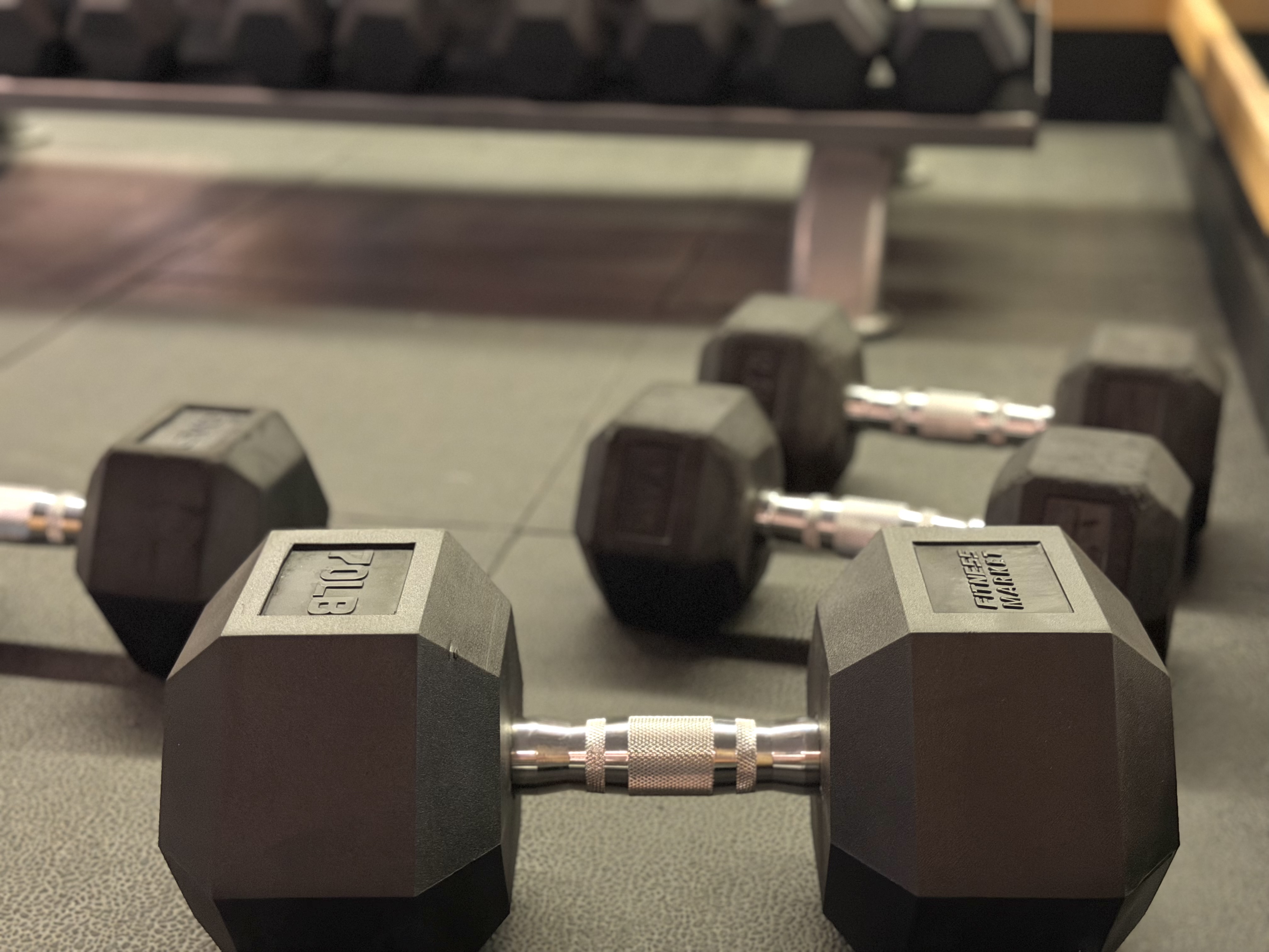 Hyatt Click Clack Medellin gym dumbbells