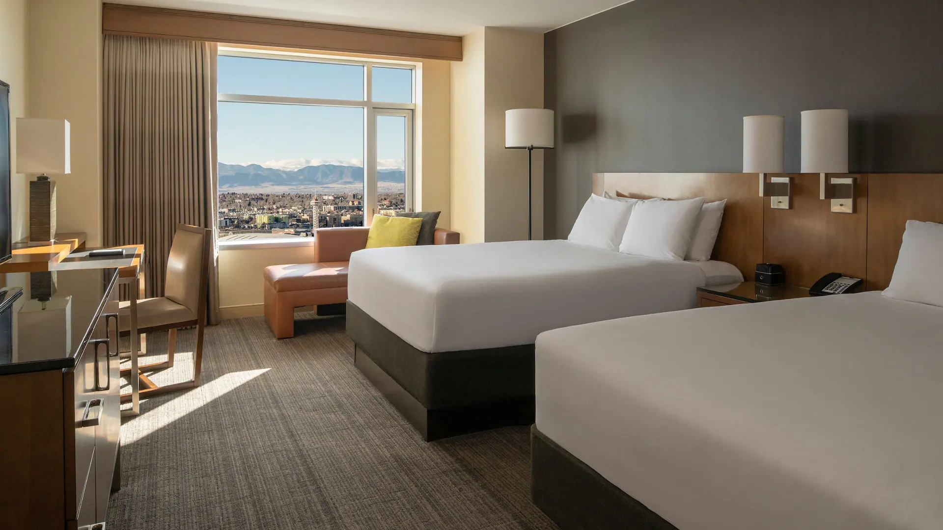 Hyatt Regency Denver Convention twin room Hyatt Regency Denver Convention twin room