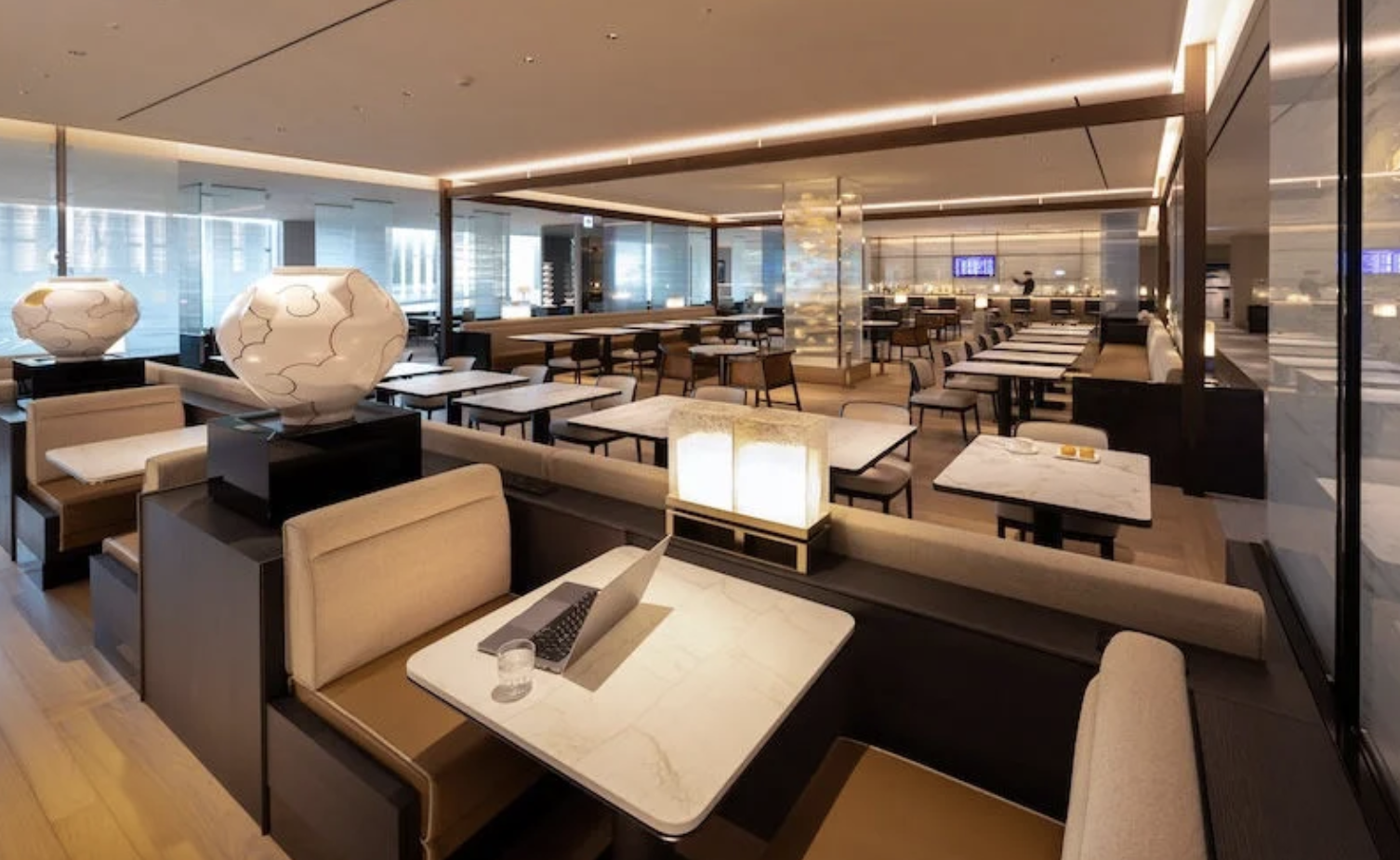 Korean Air Prestige West business class lounge at Seoul Incheon ICN