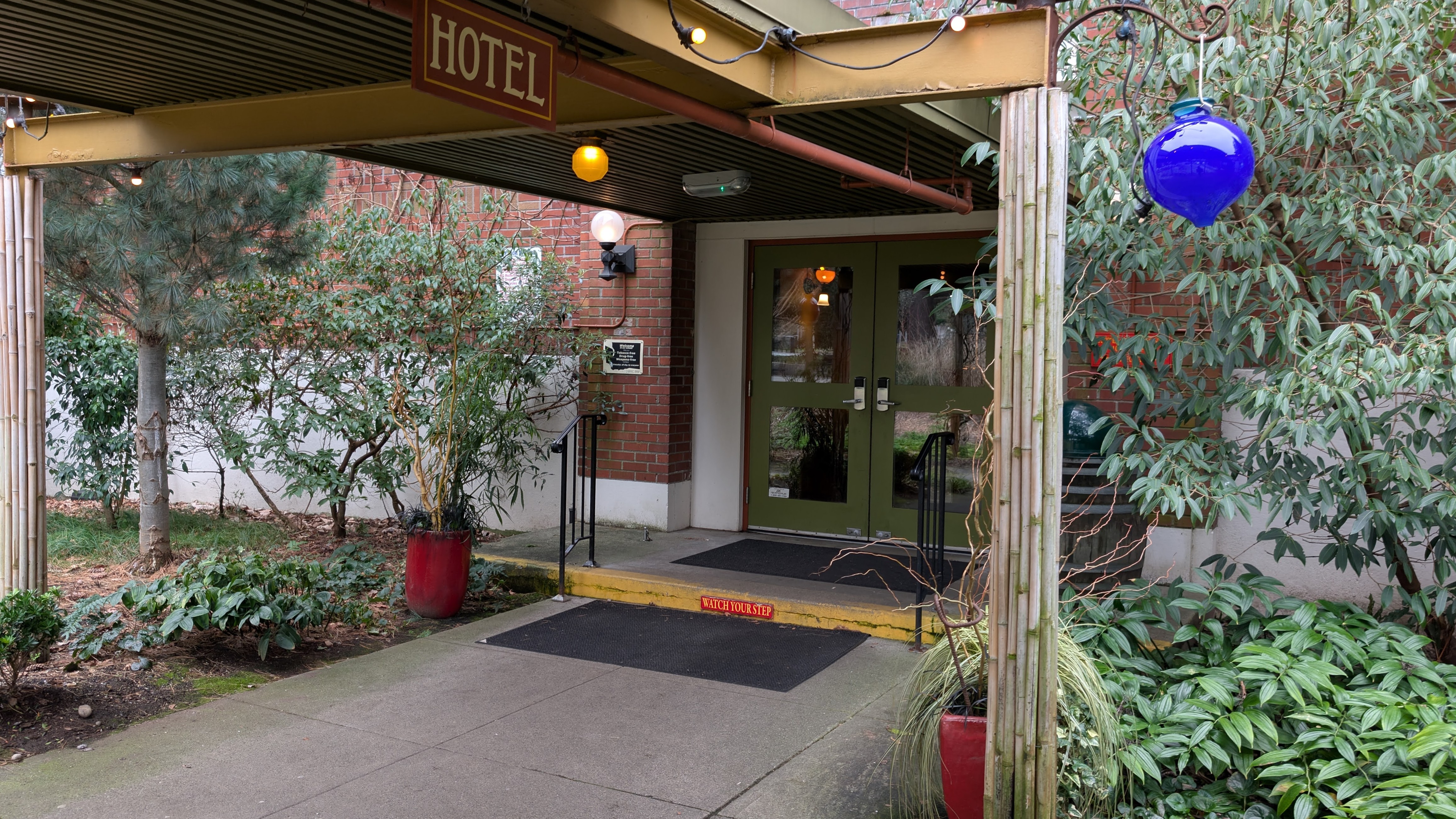 McMenamins Anderson School Hotel entrance
