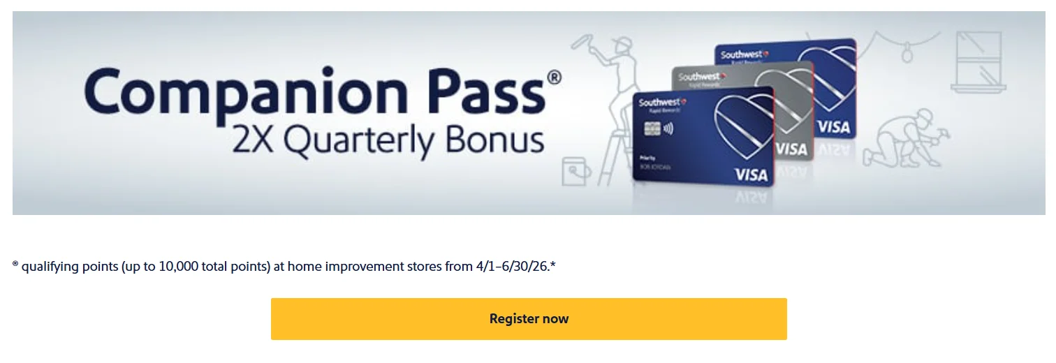SW Companion Pass 2x Q2 2026 SW Companion Pass 2x Q2 2026