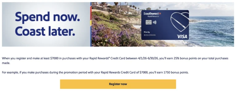 Southwest spending bonus Q2 2026 Southwest spending bonus Q2 2026