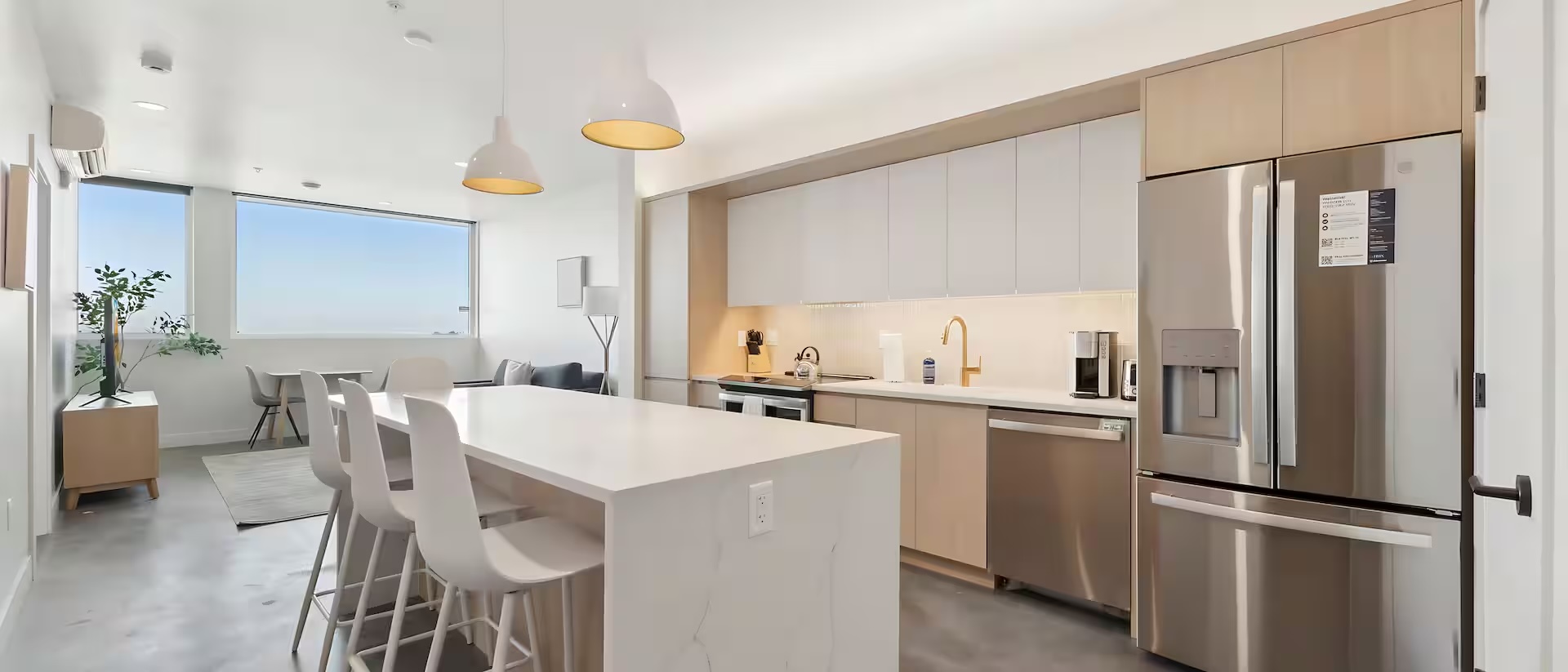 saut001 guestroom two bedroom with hot tub kitchen white island stainless appliances conversion1 saut001 guestroom two bedroom with hot tub kitchen white island stainless appliances conversion1