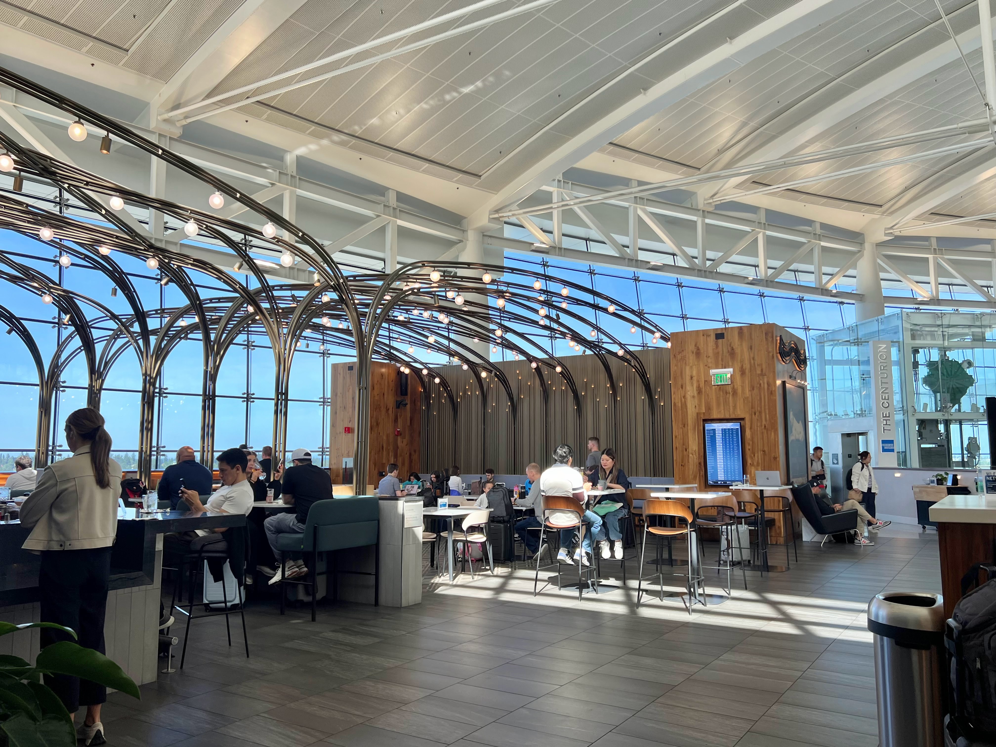 Amex Centurion Lounge at Seattle Airport
