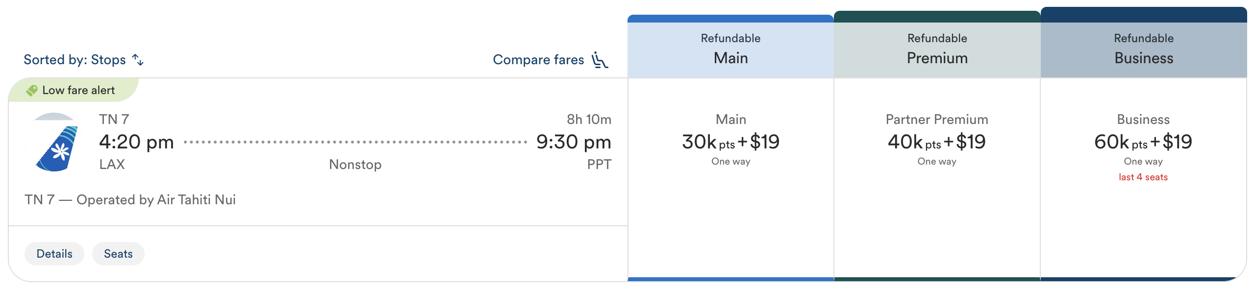 Atmos Rewards LAX PPT redemption rates Atmos Rewards LAX PPT redemption rates
