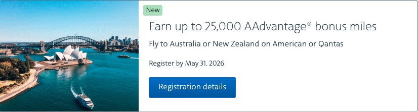 Australia and NZ AA Promo
