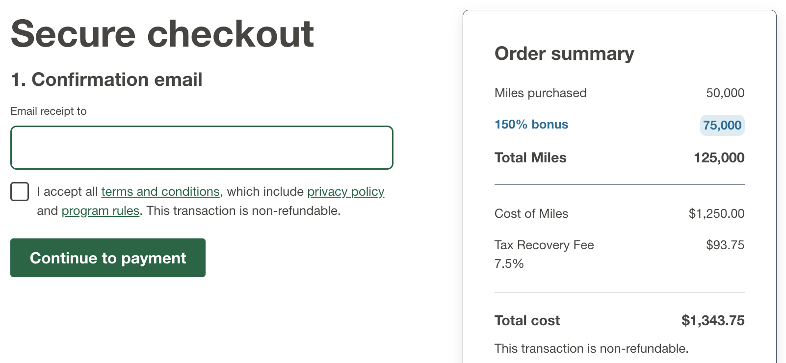 Buy Frontier Miles pricing May 2026 Buy Frontier Miles pricing May 2026
