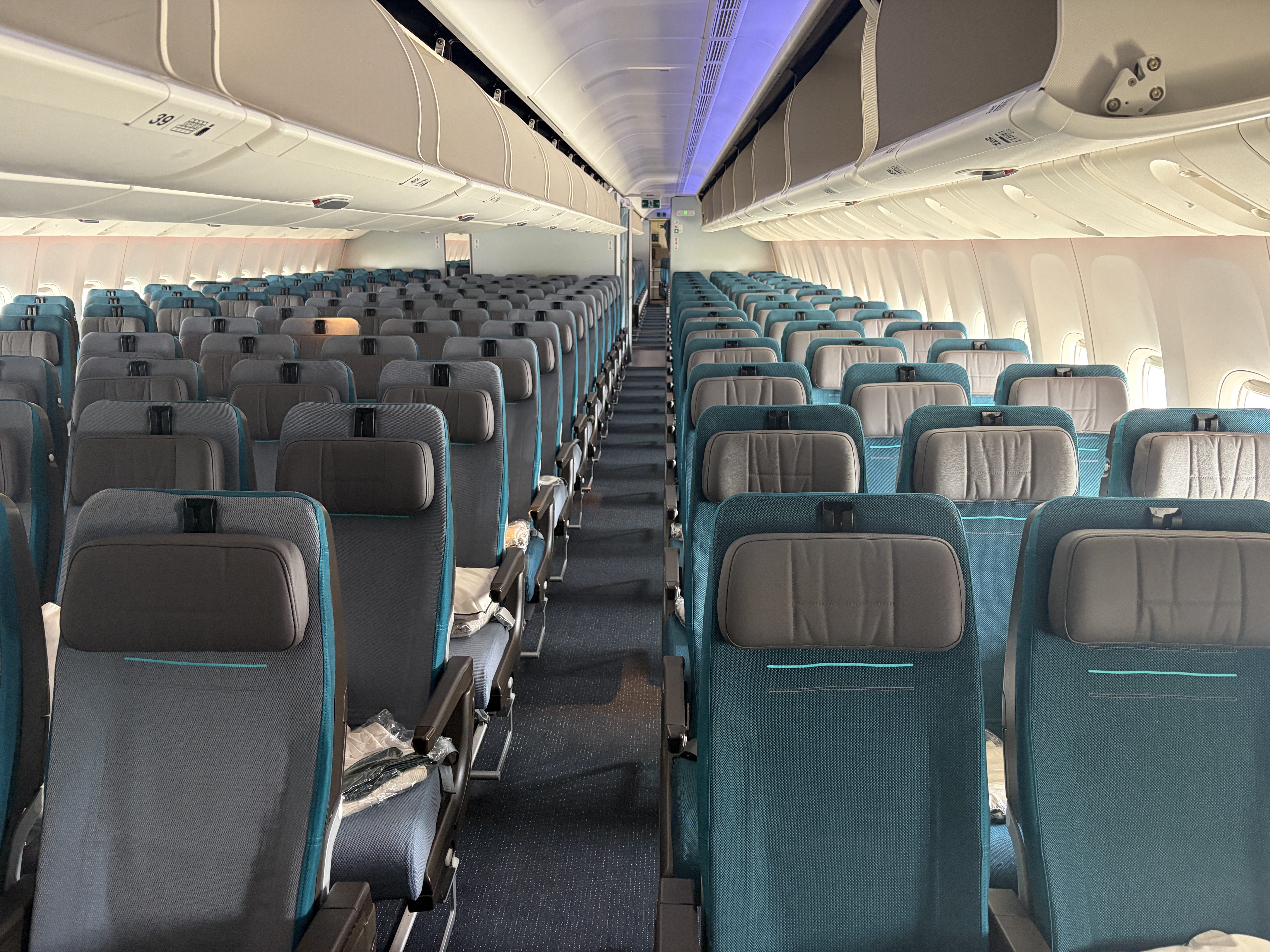 Cathay Pacific Economy Cabin