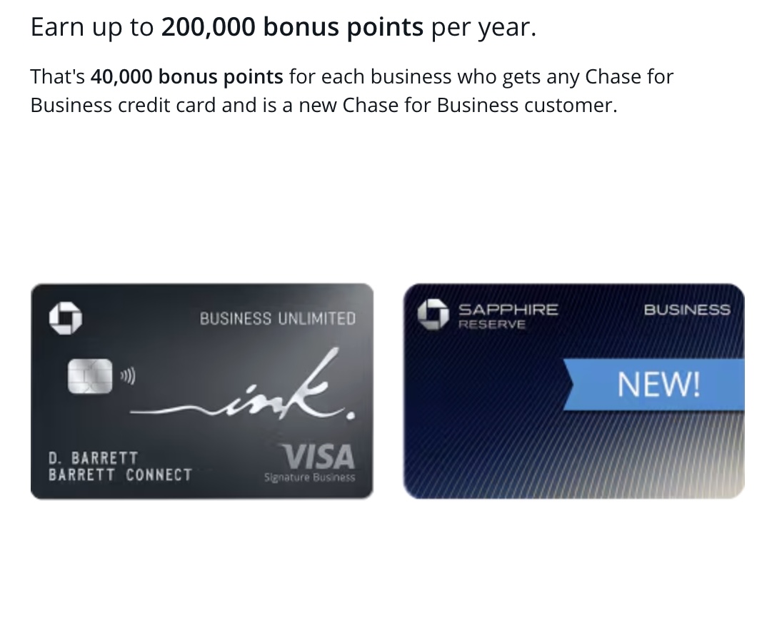Chase Business Card Referral Offer Chase Business Card Referral Offer