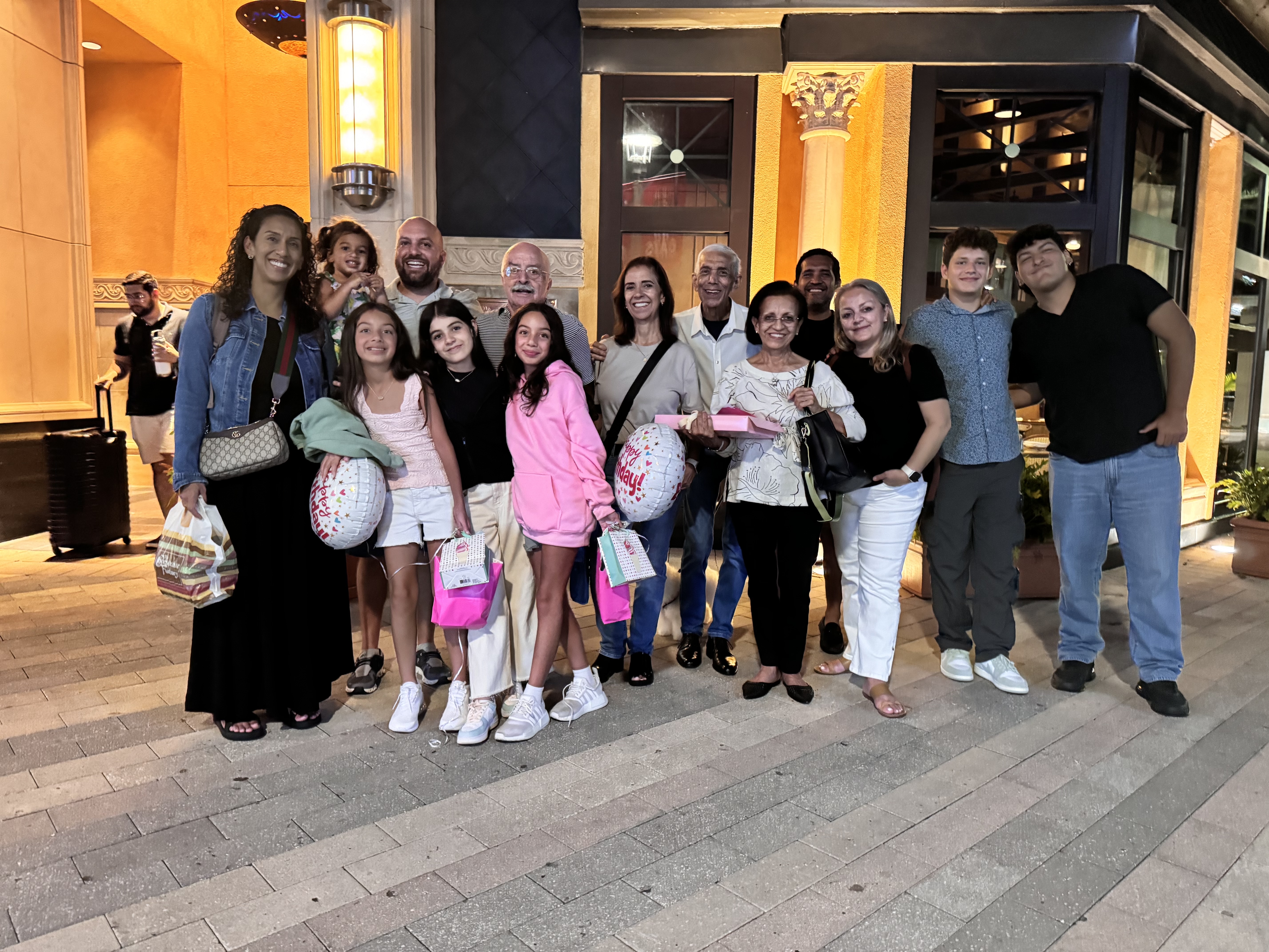 Cheesecake factory dinner family