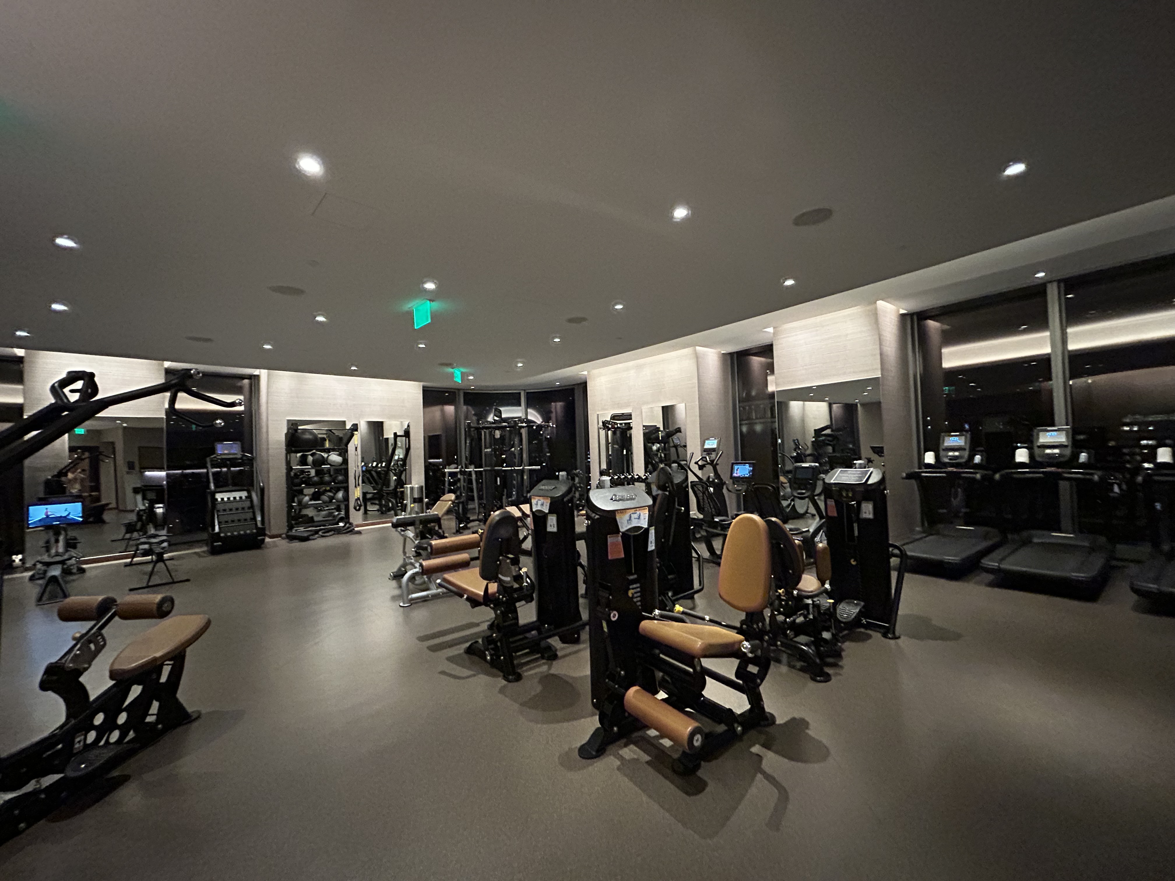 Four Seasons One Dalton Boston fitness center 1