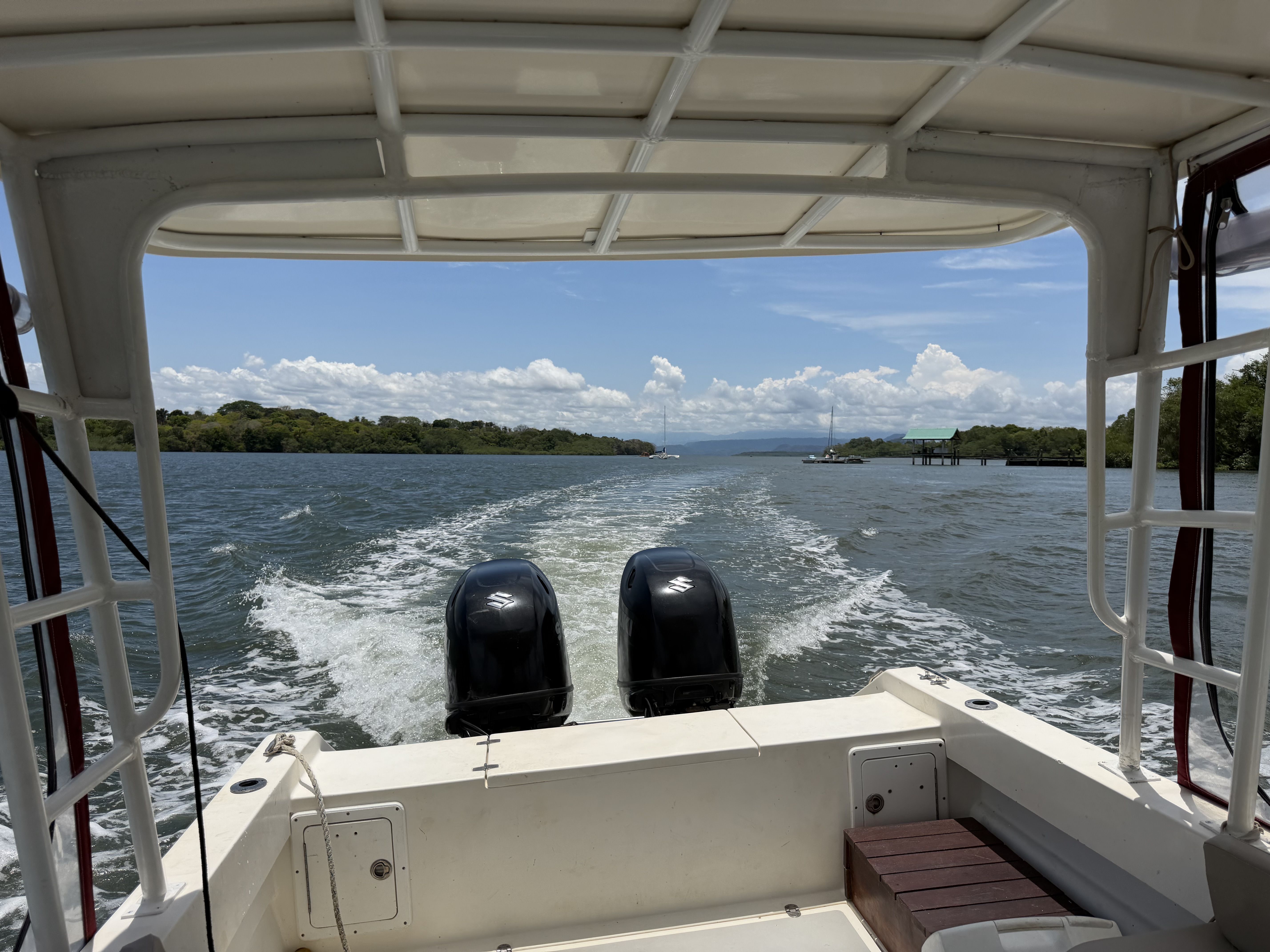 Isla Palenque Panama view from boat