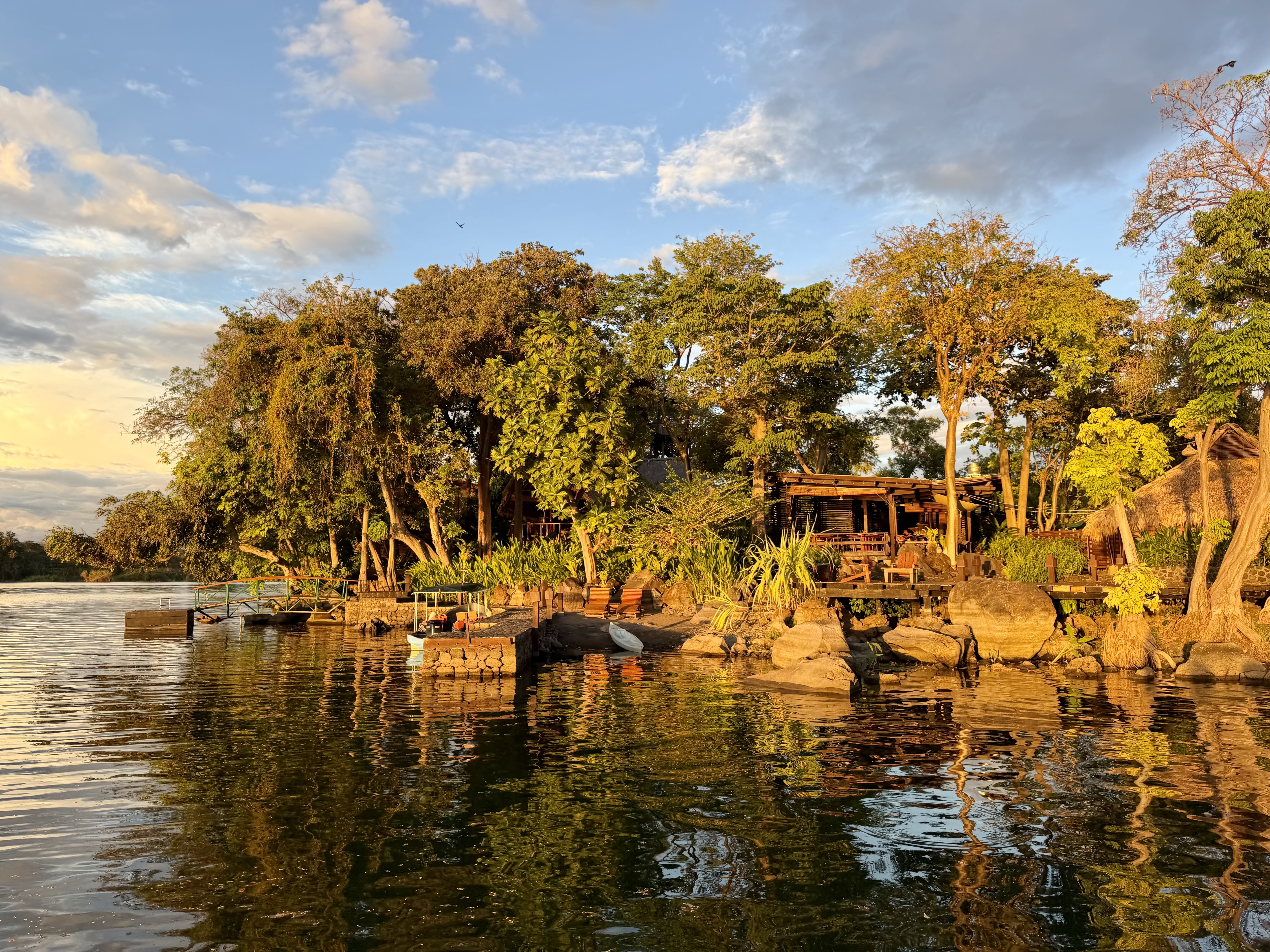 Jicaro Island at sunset