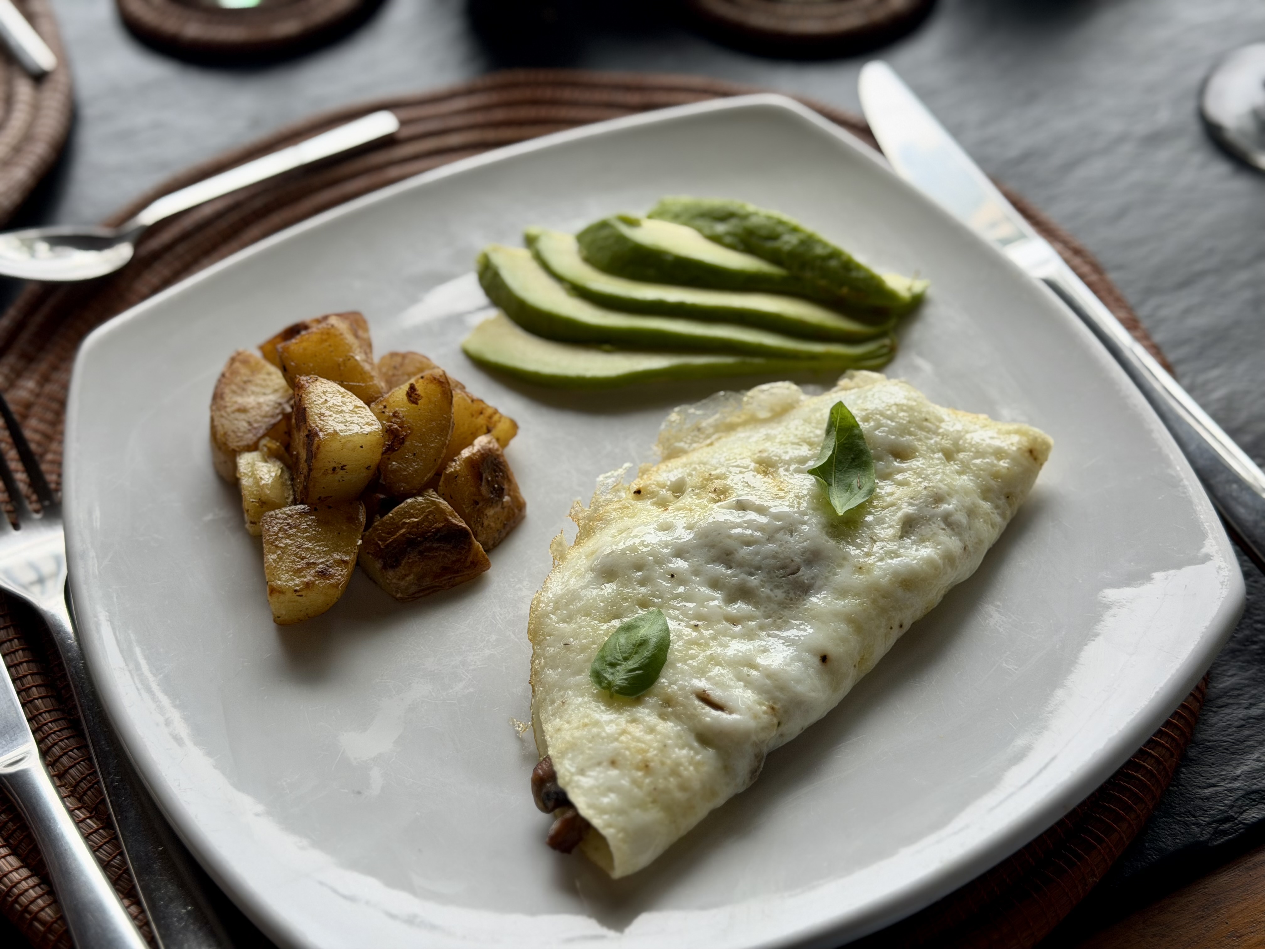 Jicaro Island breakfast omelette