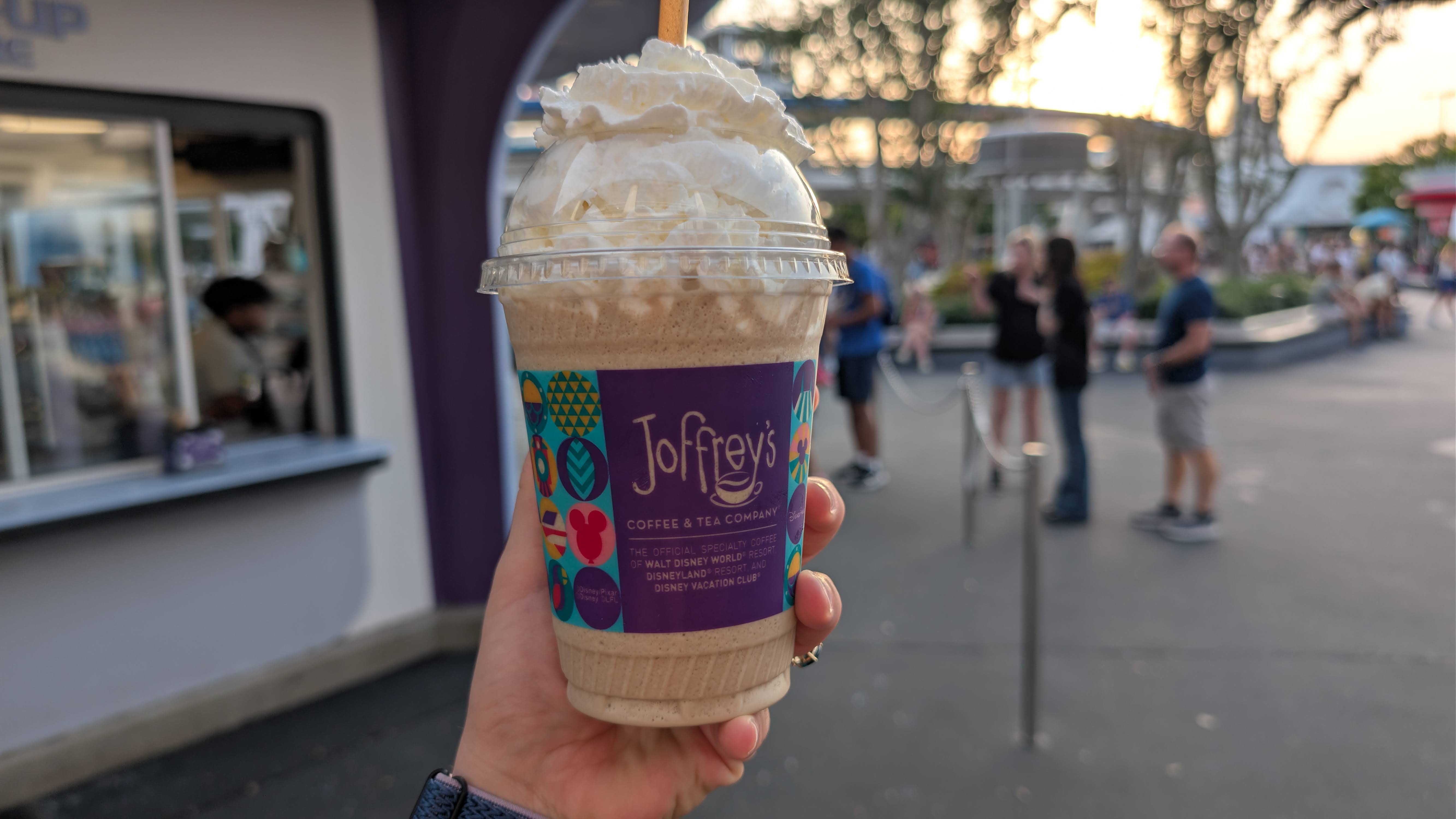 Joffrey's frozen coffee in Tomorrowland