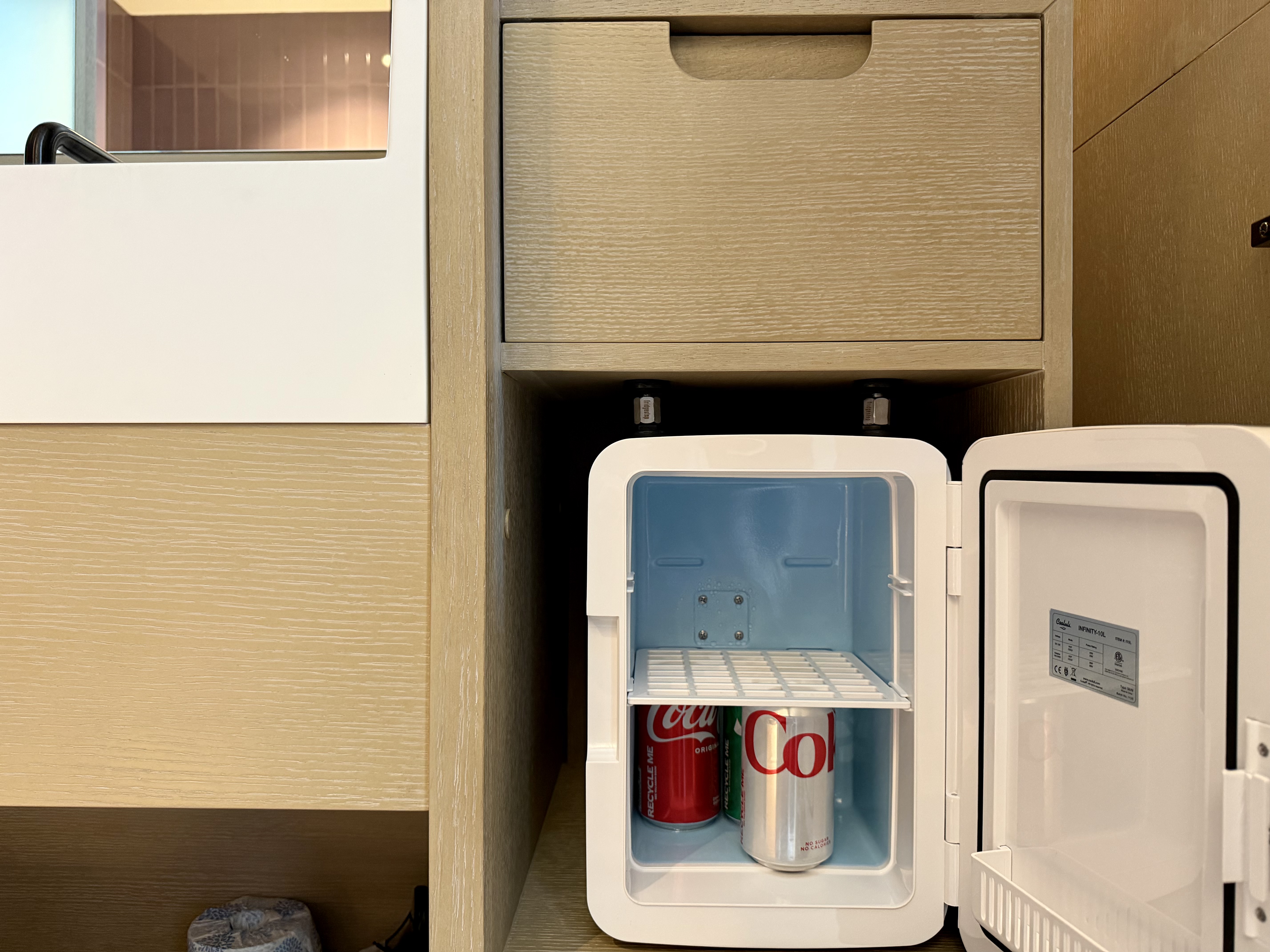 Kimpton Era New York mini fridge Kimpton Era New York mini fridge