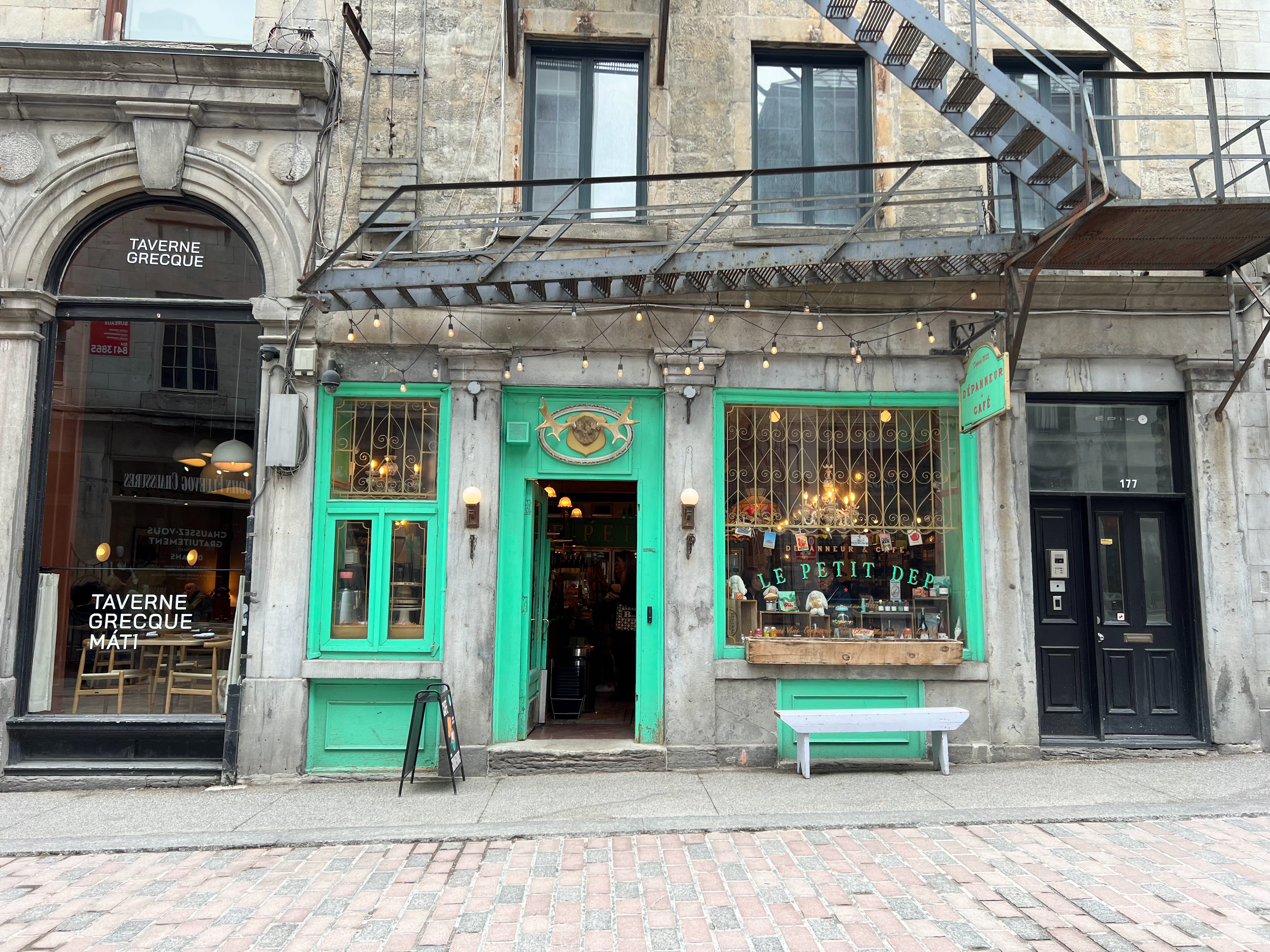 Le Petit Dep in Old Montreal