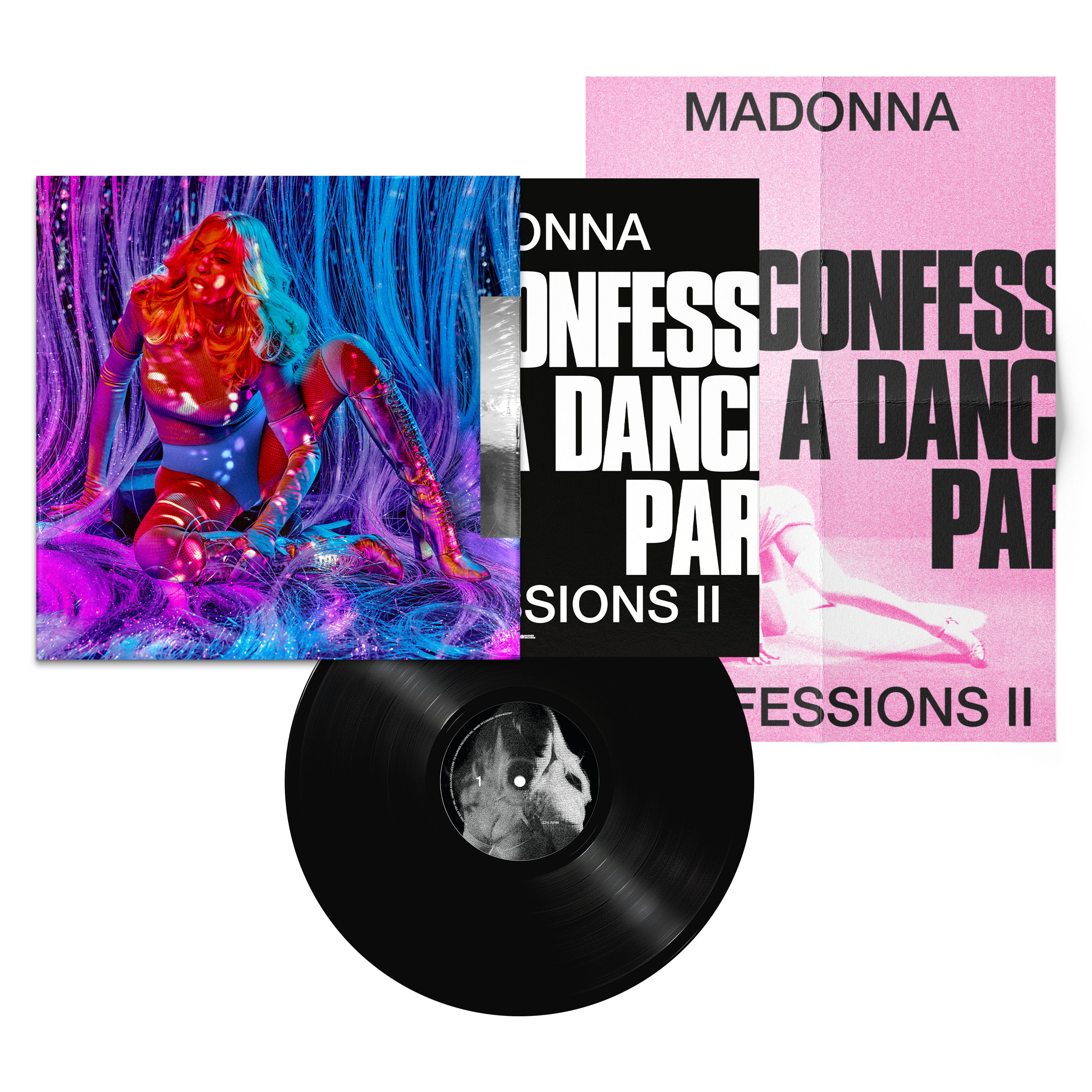 Madonna Bilt vinvyl Confessions II Madonna Bilt vinvyl Confessions II