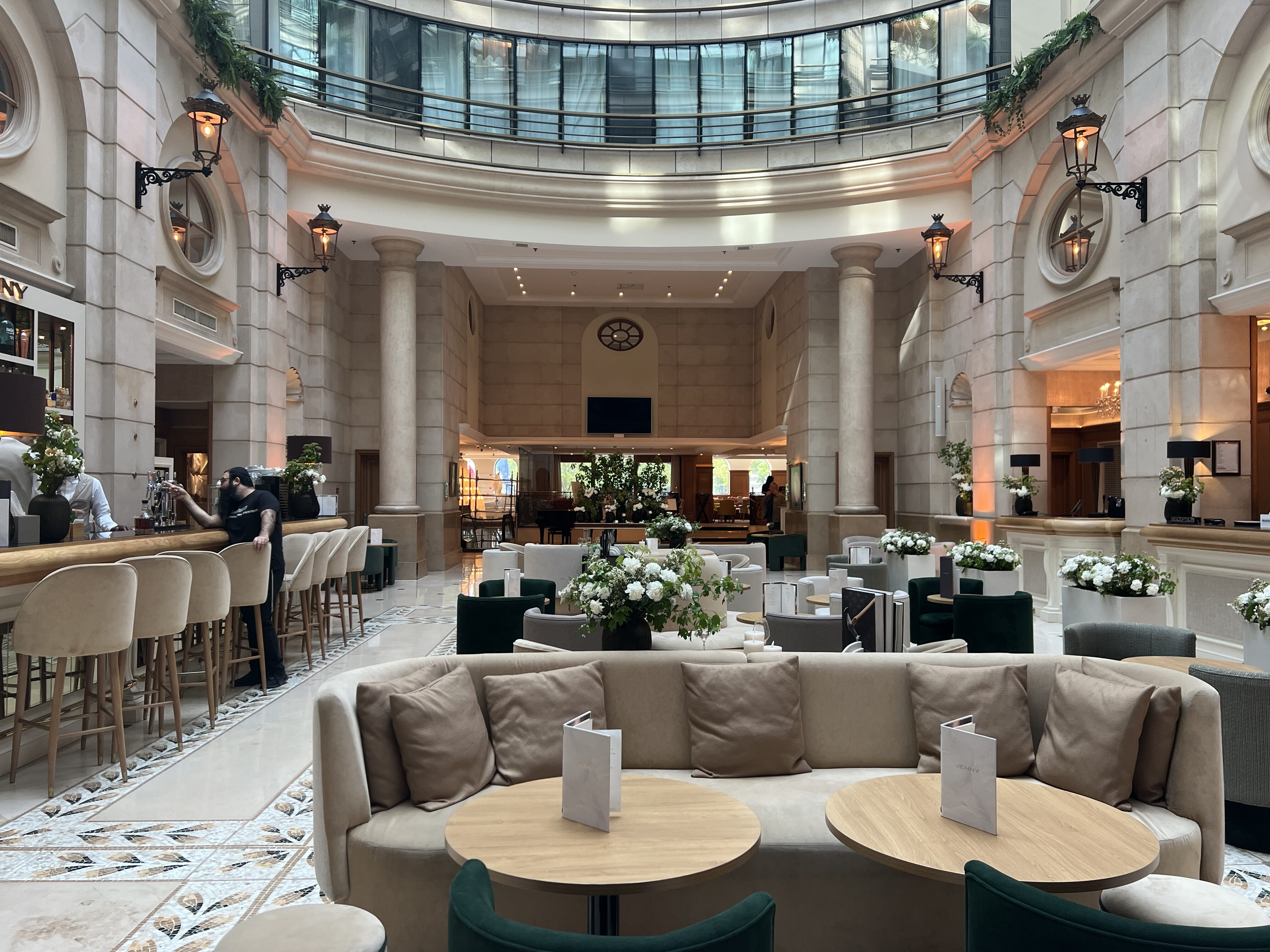 Paris marriott lobby
