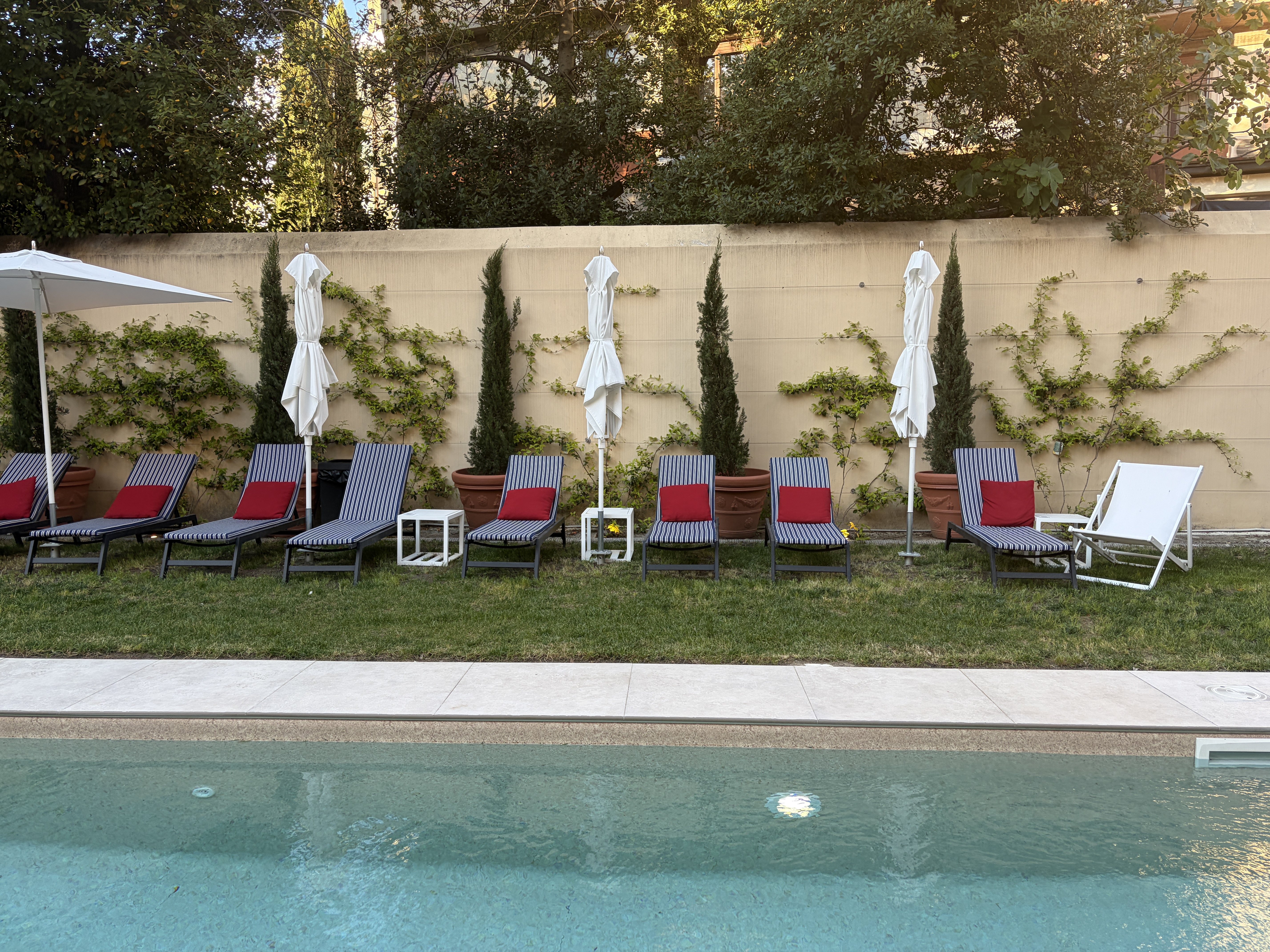 Pool at the Hotel Indigo Florence