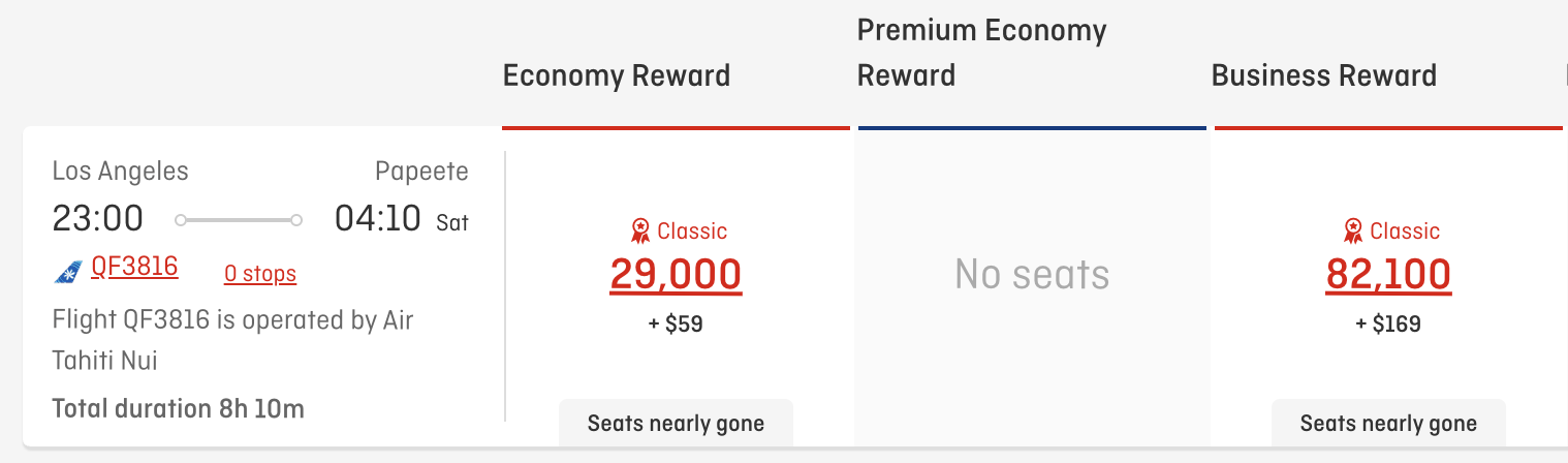 Qantas redemption LAX PPT Qantas redemption LAX PPT