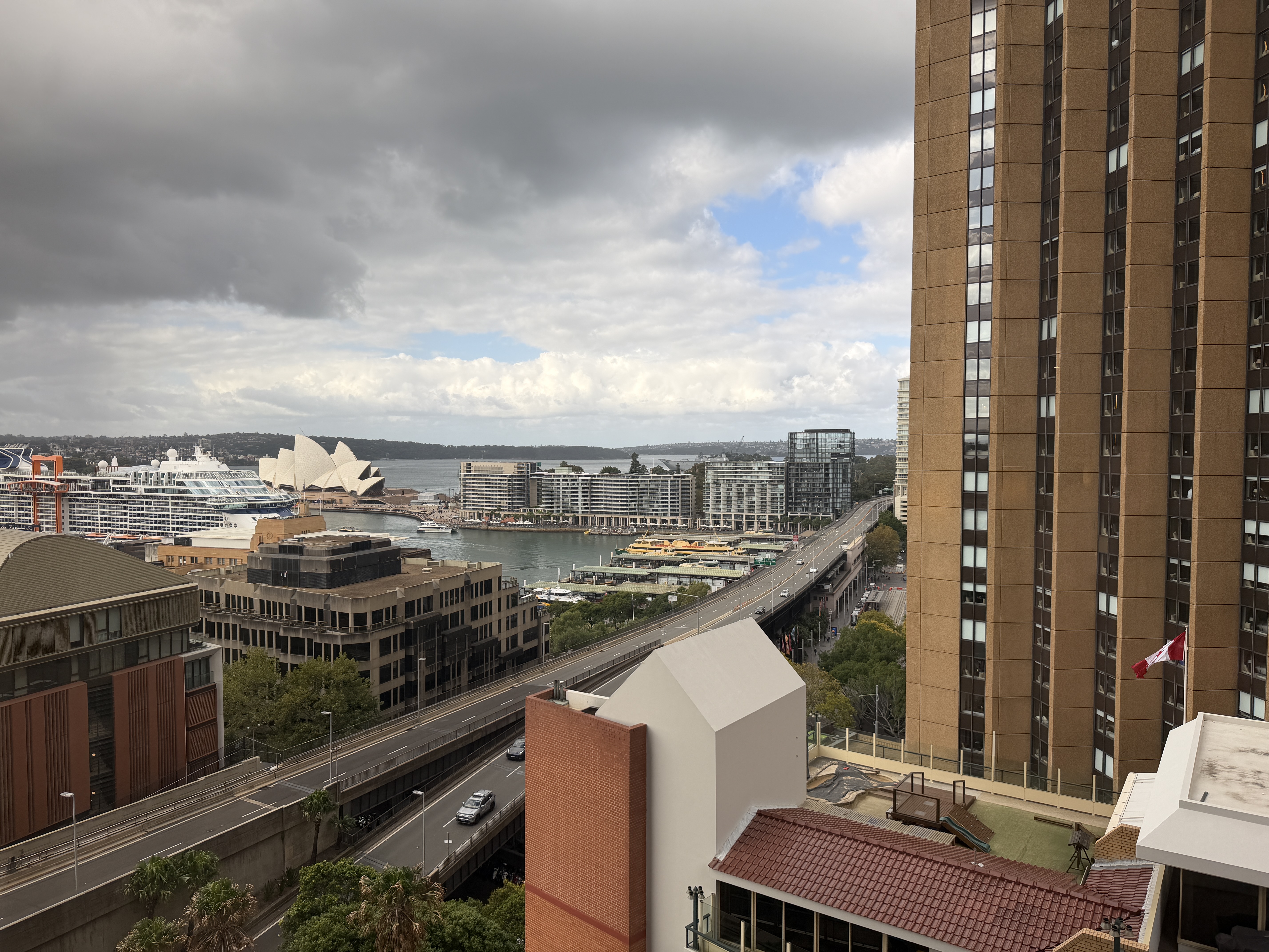 View from Shangri La Sydney View from Shangri La Sydney