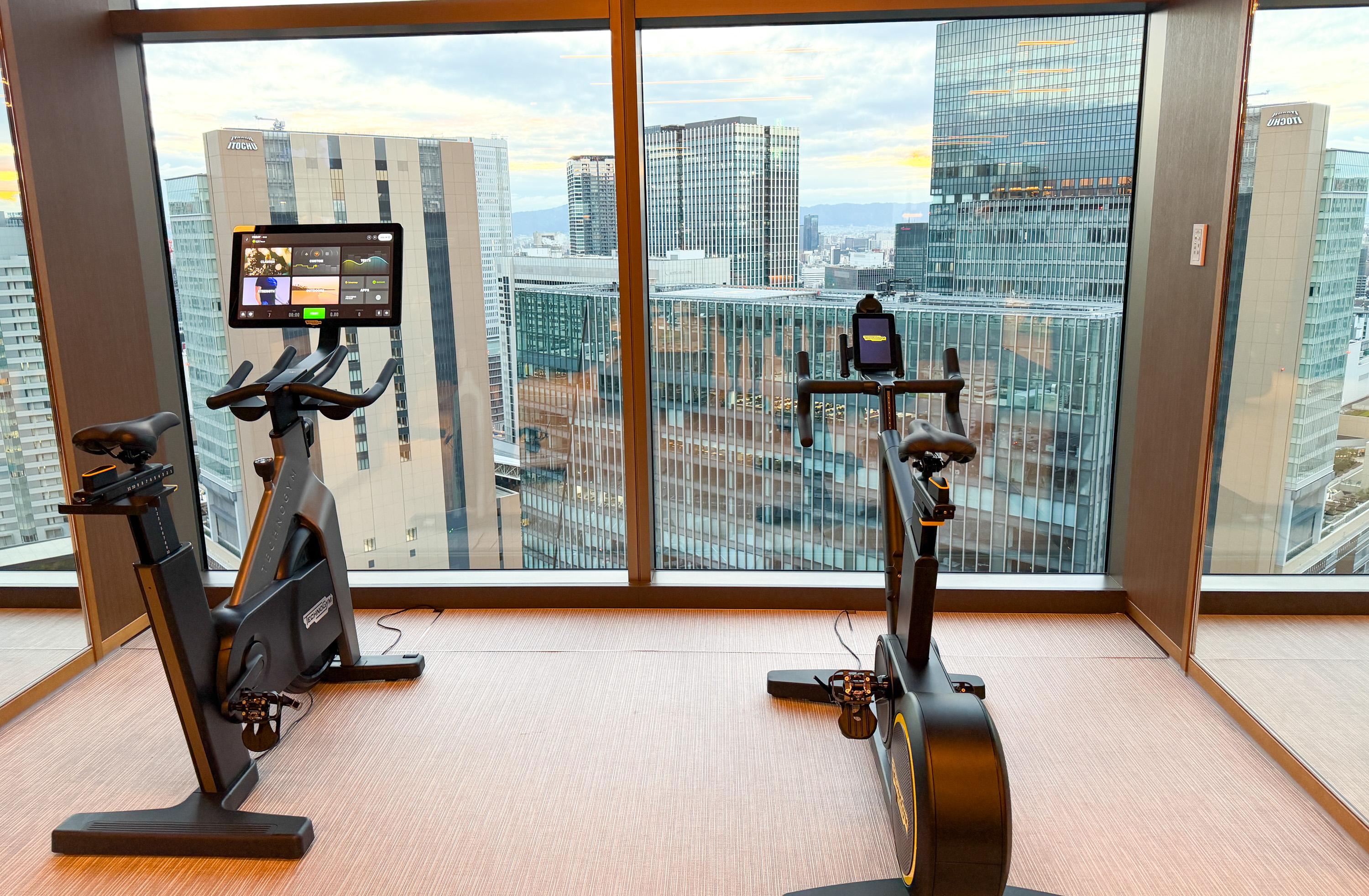 Waldorf Astoria Osaka Fitness Center Bikes