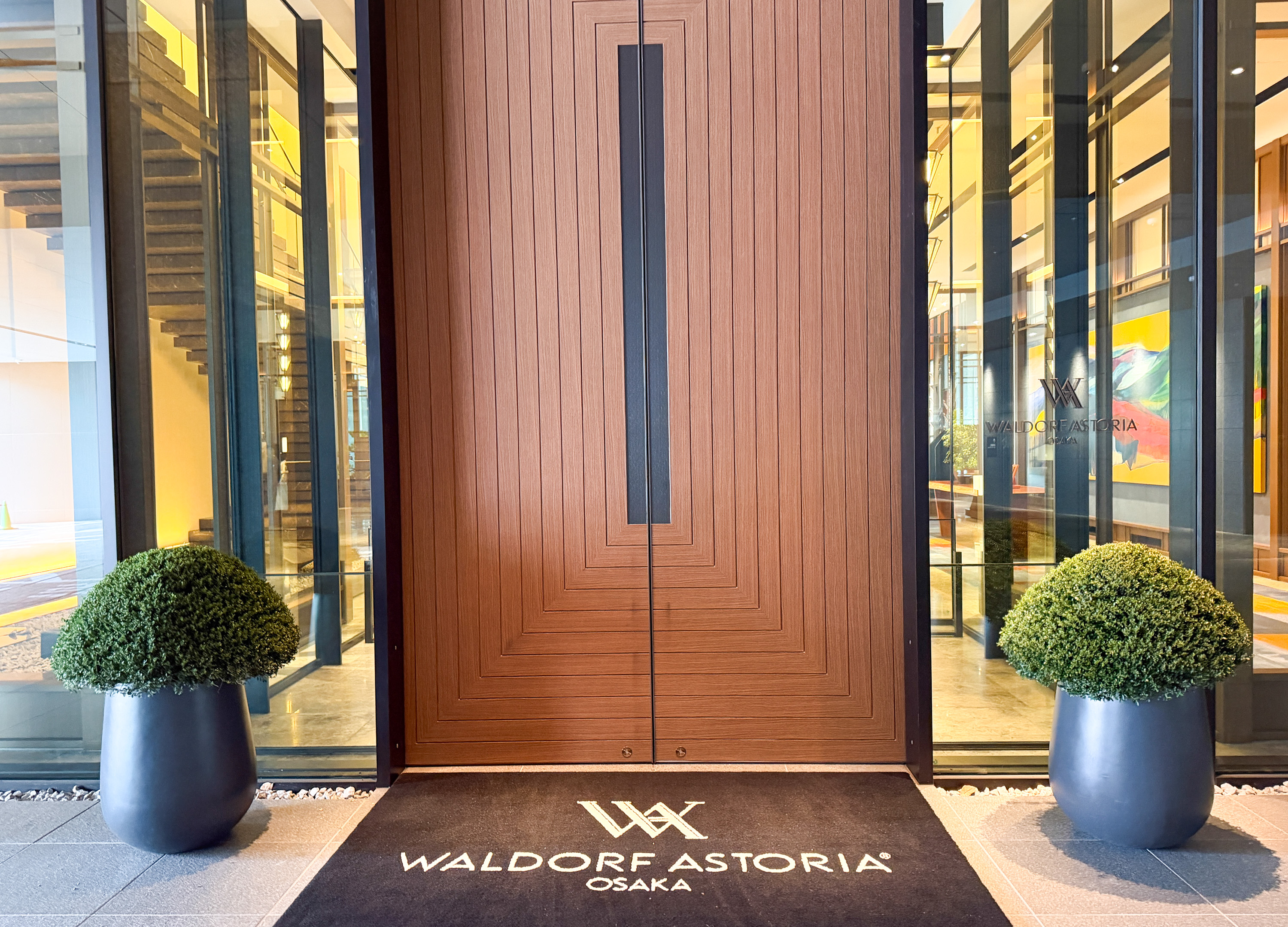 Waldorf Astoria Osaka Hotel Entrance