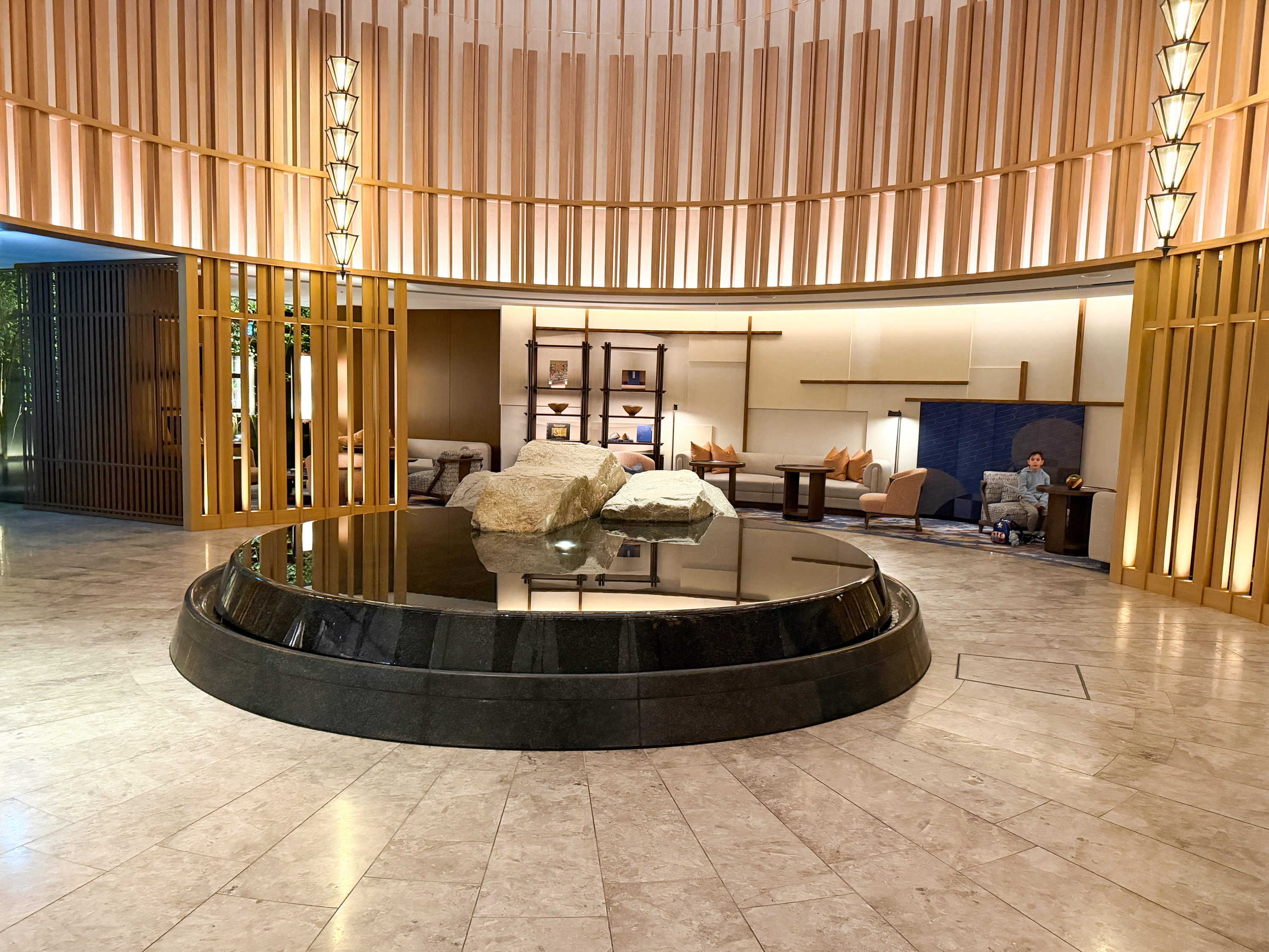 Waldorf Astoria Osaka Lobby Water Feature