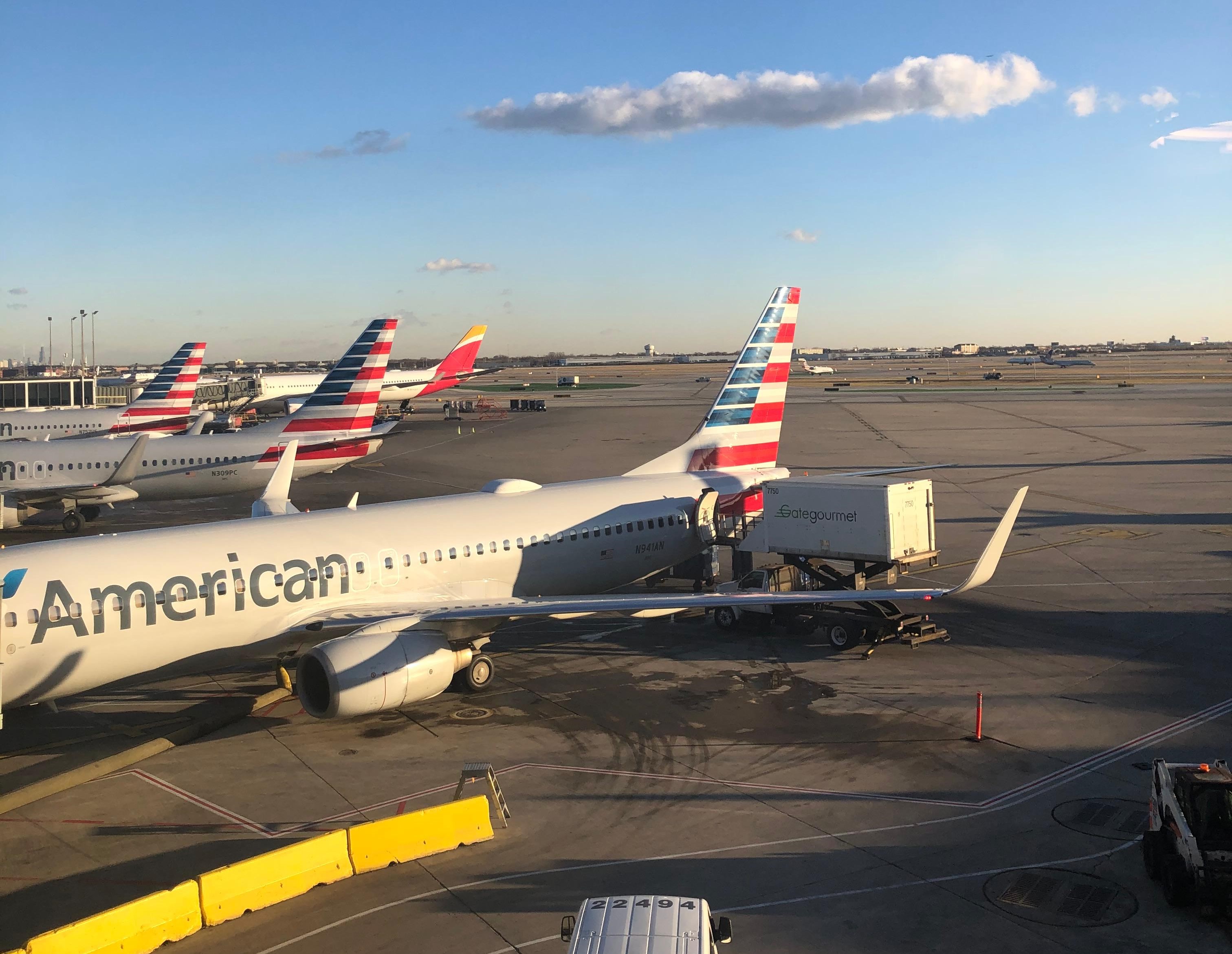 American Airlines airplane