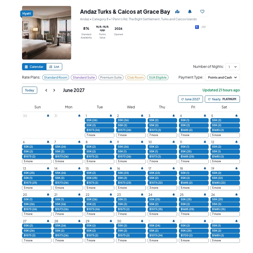 Andaz Turks MaxMyPoint Andaz Turks MaxMyPoint