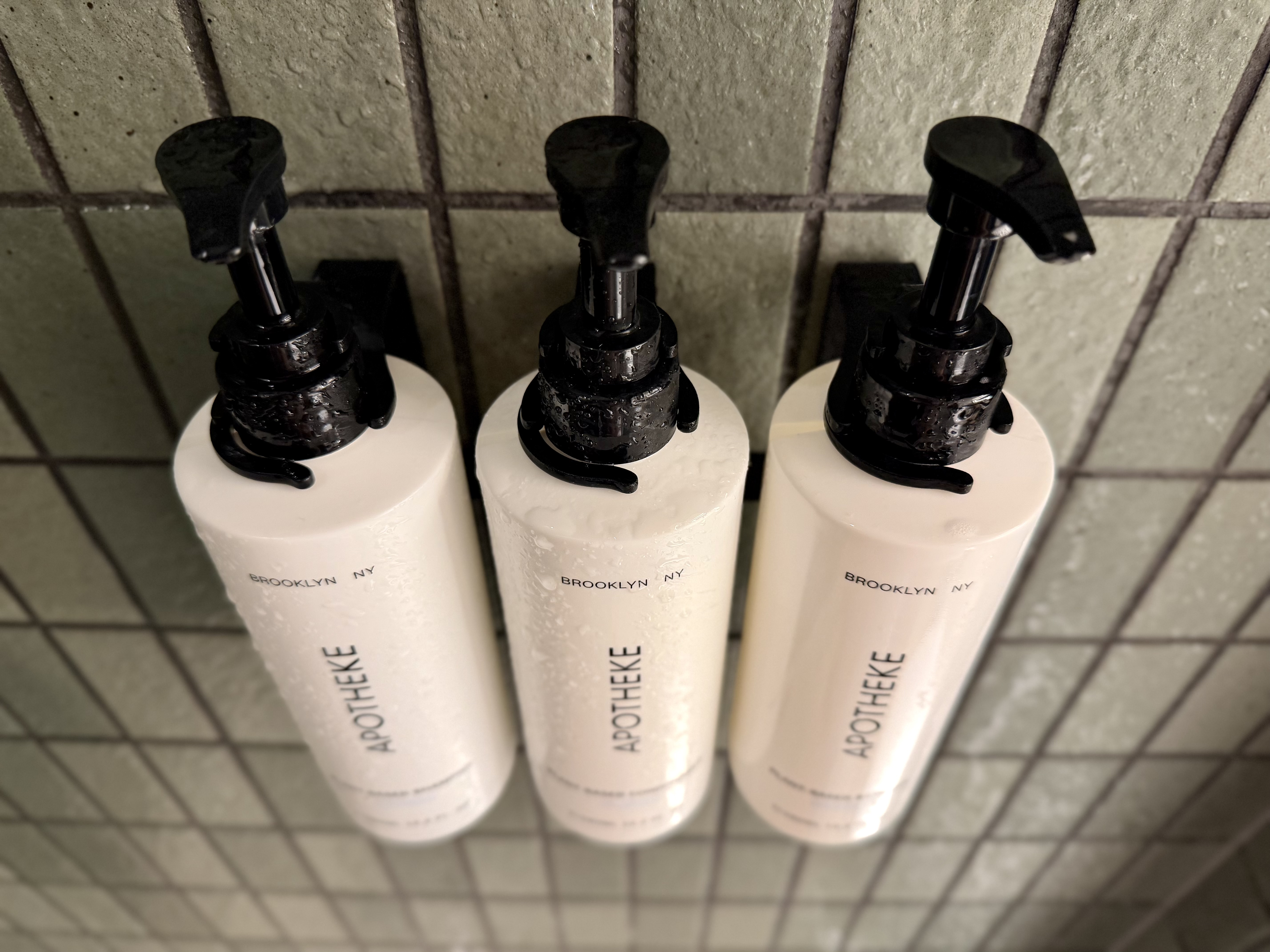 Caption by Hyatt Kabutocho Tokyo shower toiletries
