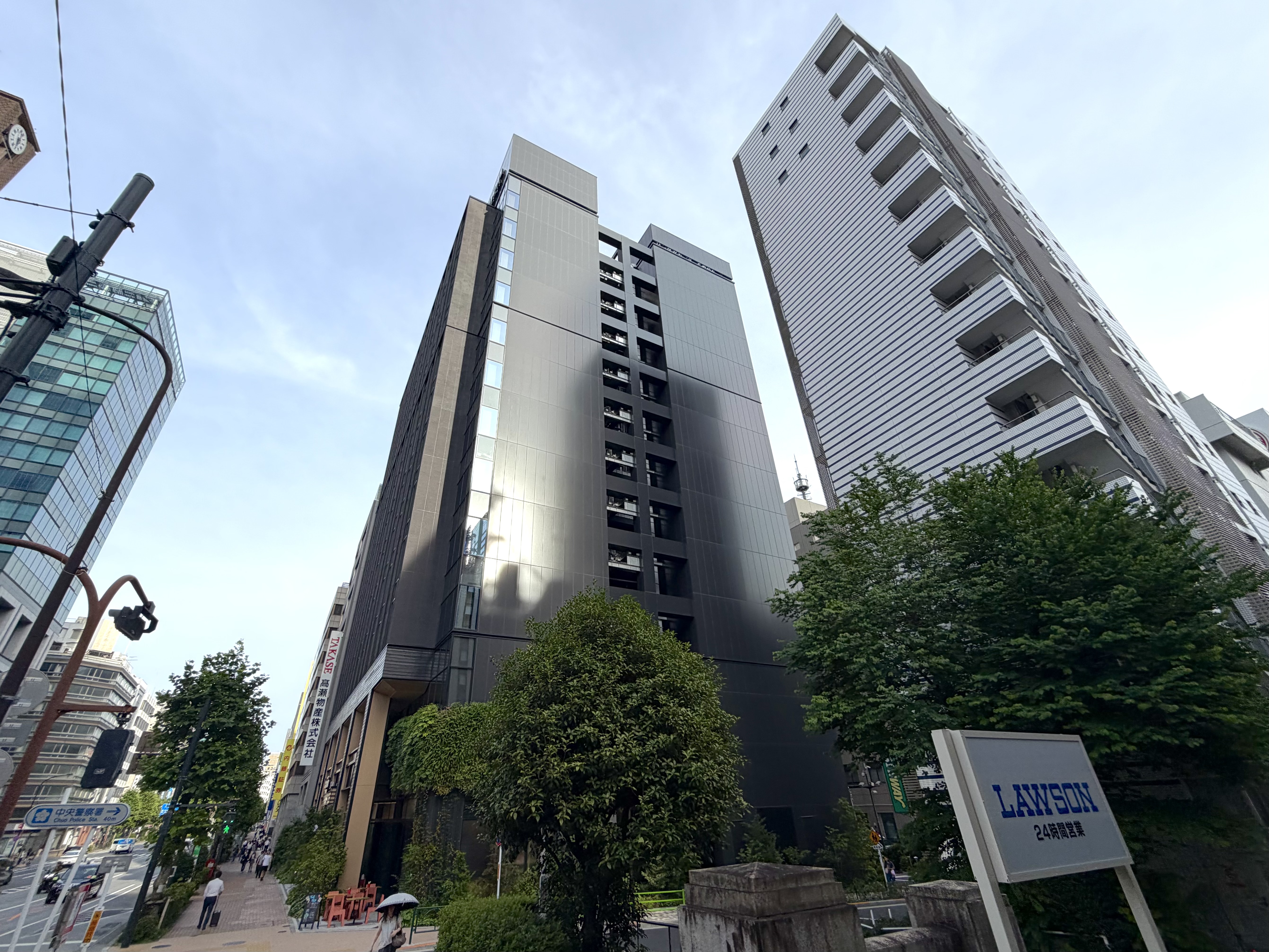 Caption by Hyatt Kabutocho Tokyo with Lawson sign Caption by Hyatt Kabutocho Tokyo with Lawson sign