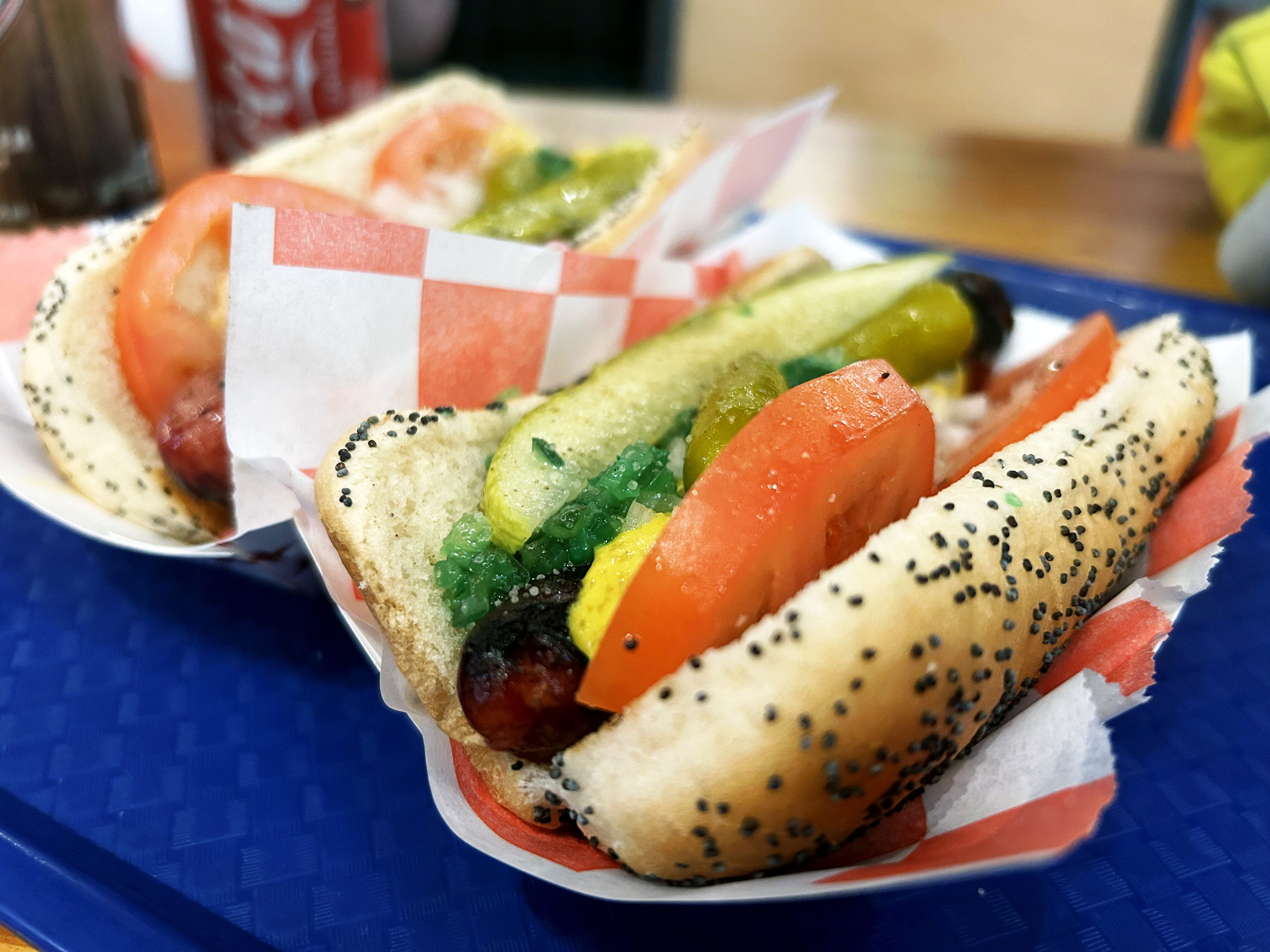 Chicago hot dog Chicago hot dog