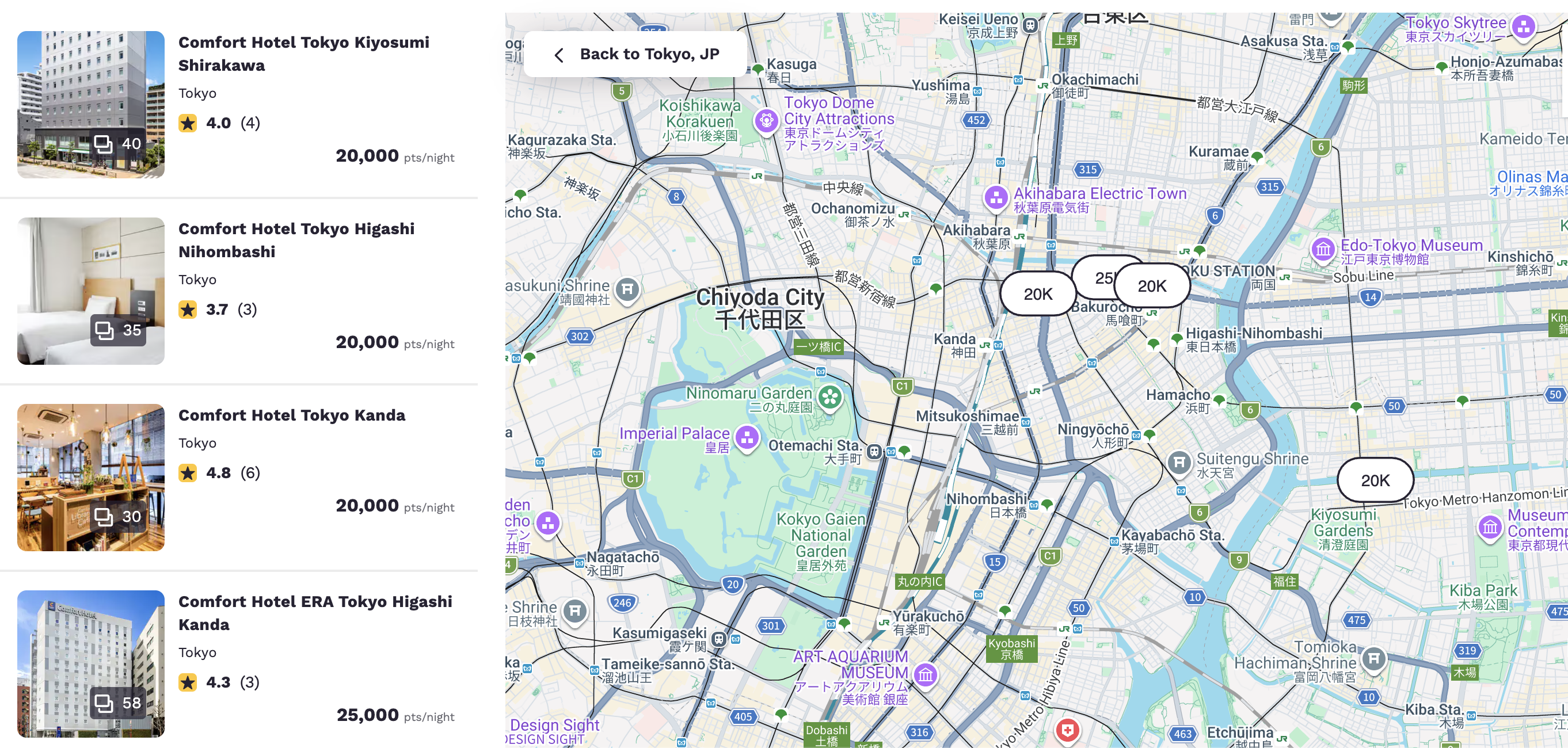 Choice Hotels devaluation Tokyo hotels Choice Hotels devaluation Tokyo hotels