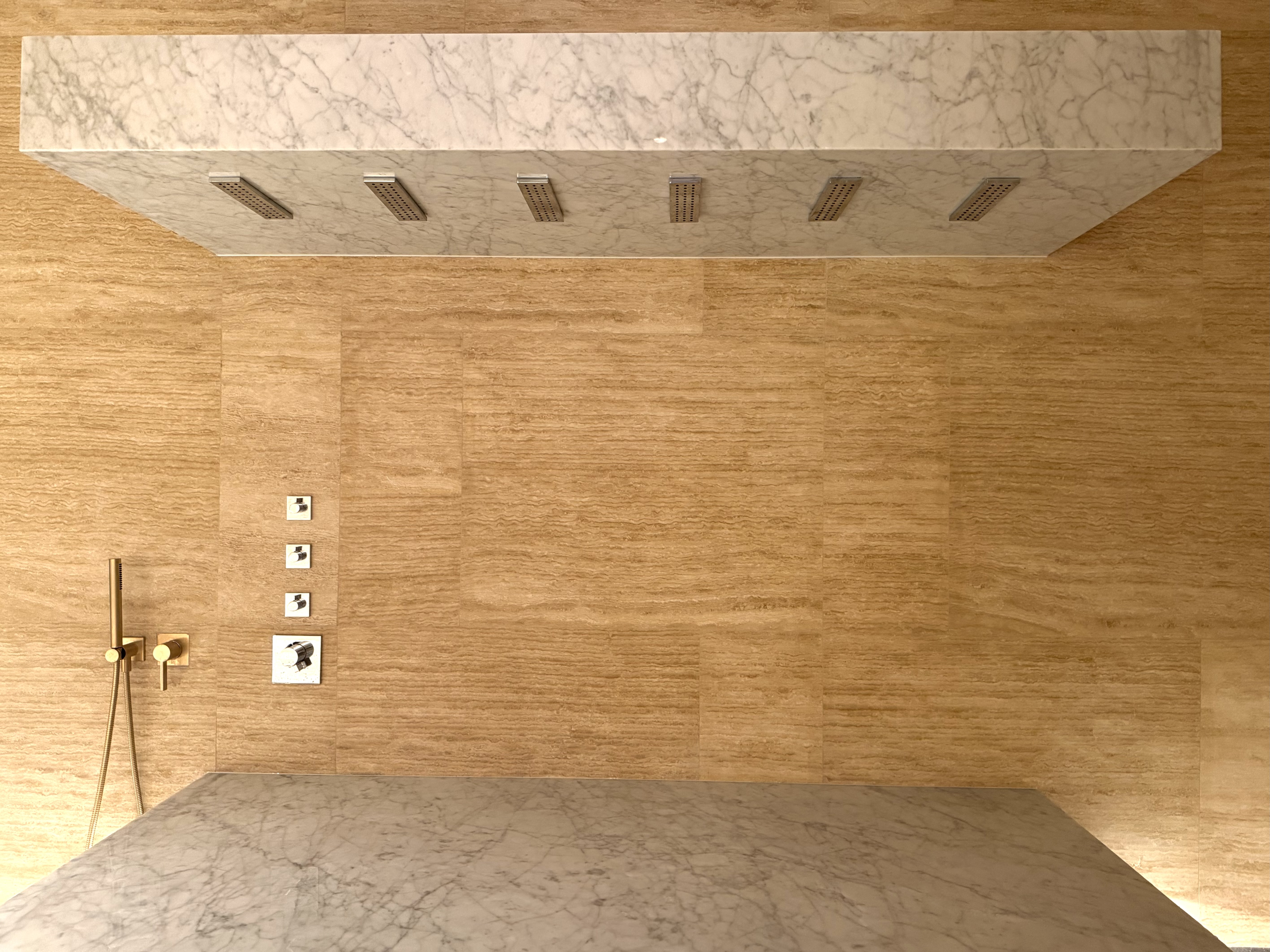Fairmont Hanoi spa lay down shower
