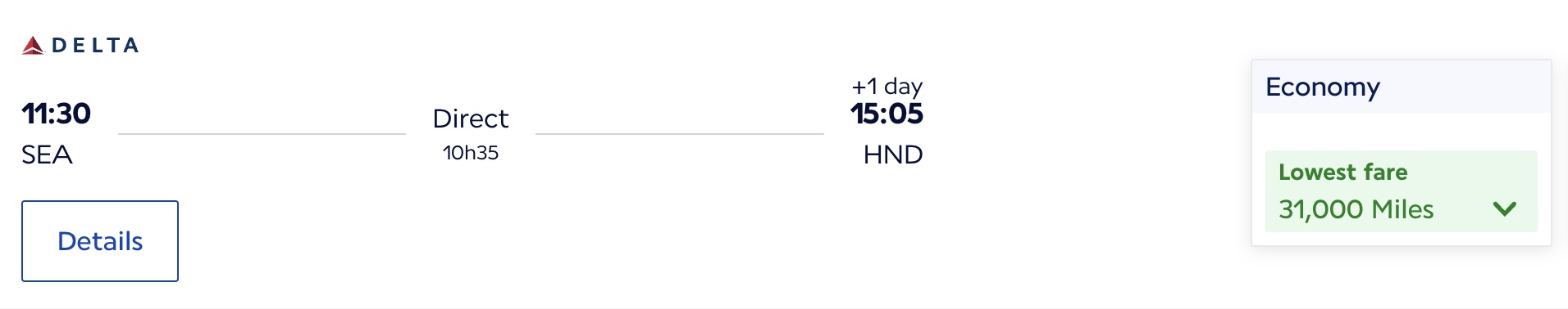 Flying Blue Delta flight to Japan economy Flying Blue Delta flight to Japan economy