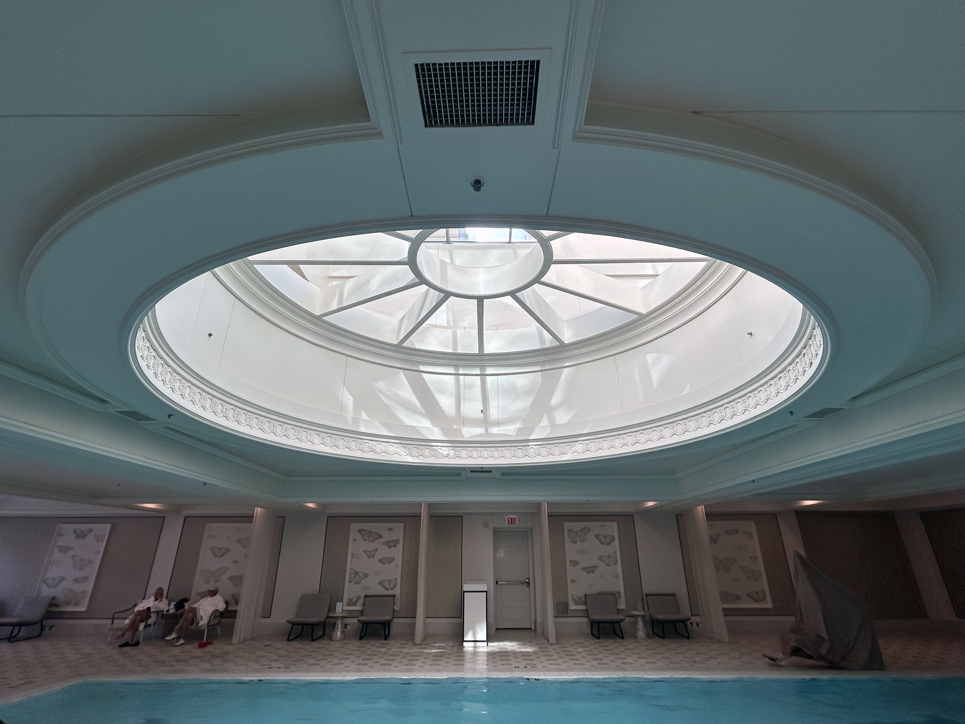 Four Season Chicago pool skylight