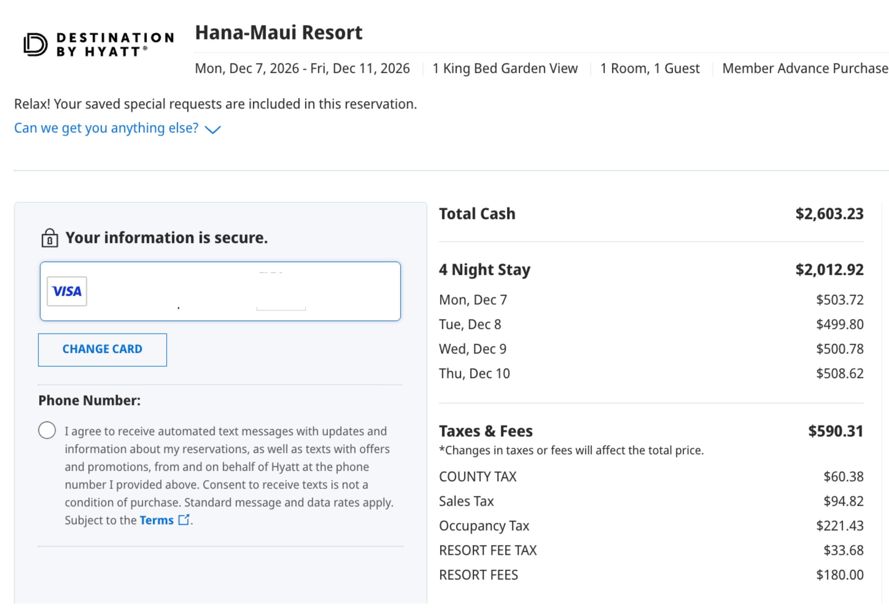 Hana Maui Resort Points Cost