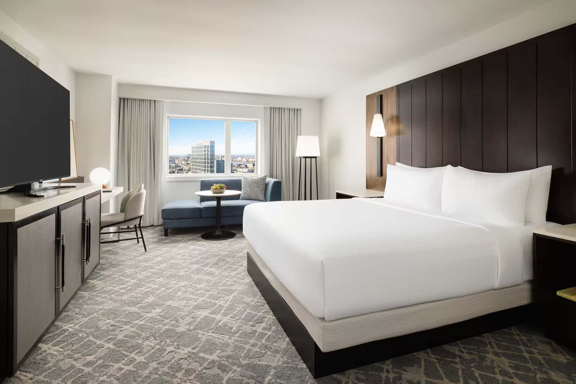 Hilton Boston Back Bay renovated room