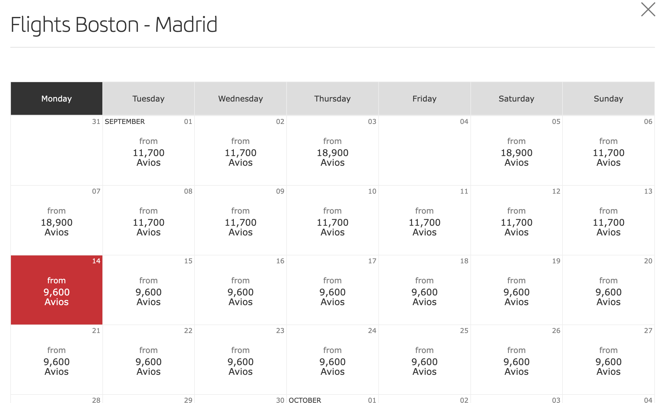 Iberia 40 off deal
