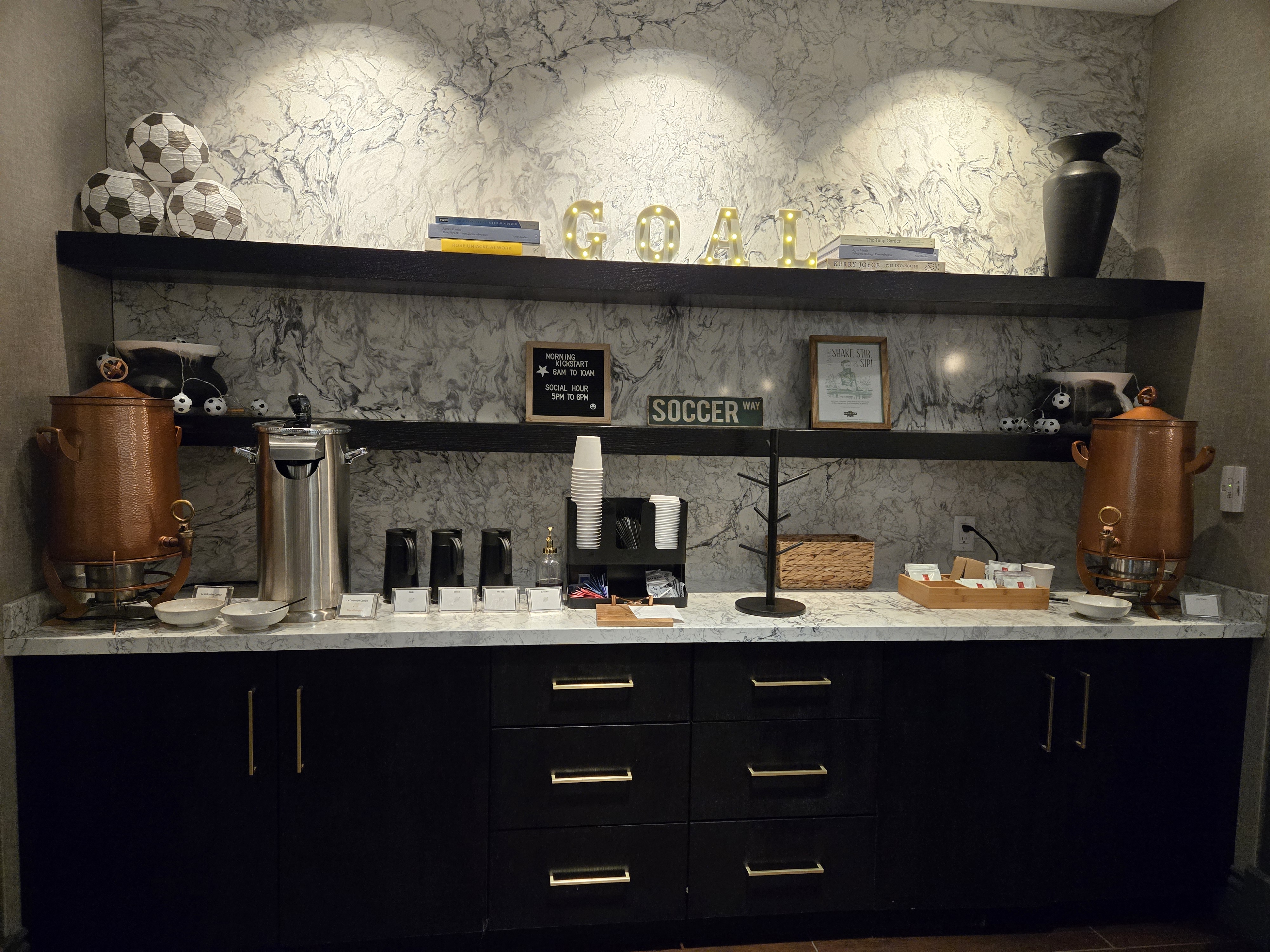 Kimpton Marlowe Boston Coffee Station Kimpton Marlowe Boston Coffee Station