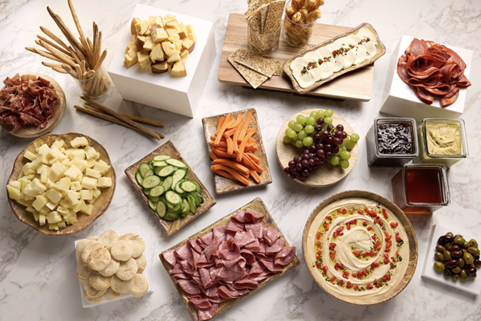 New Admirals Club charcuterie selection
