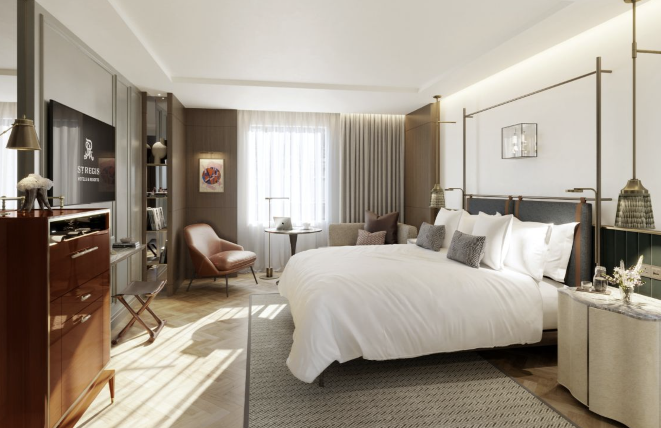 St. Regis London guestroom St. Regis London guestroom